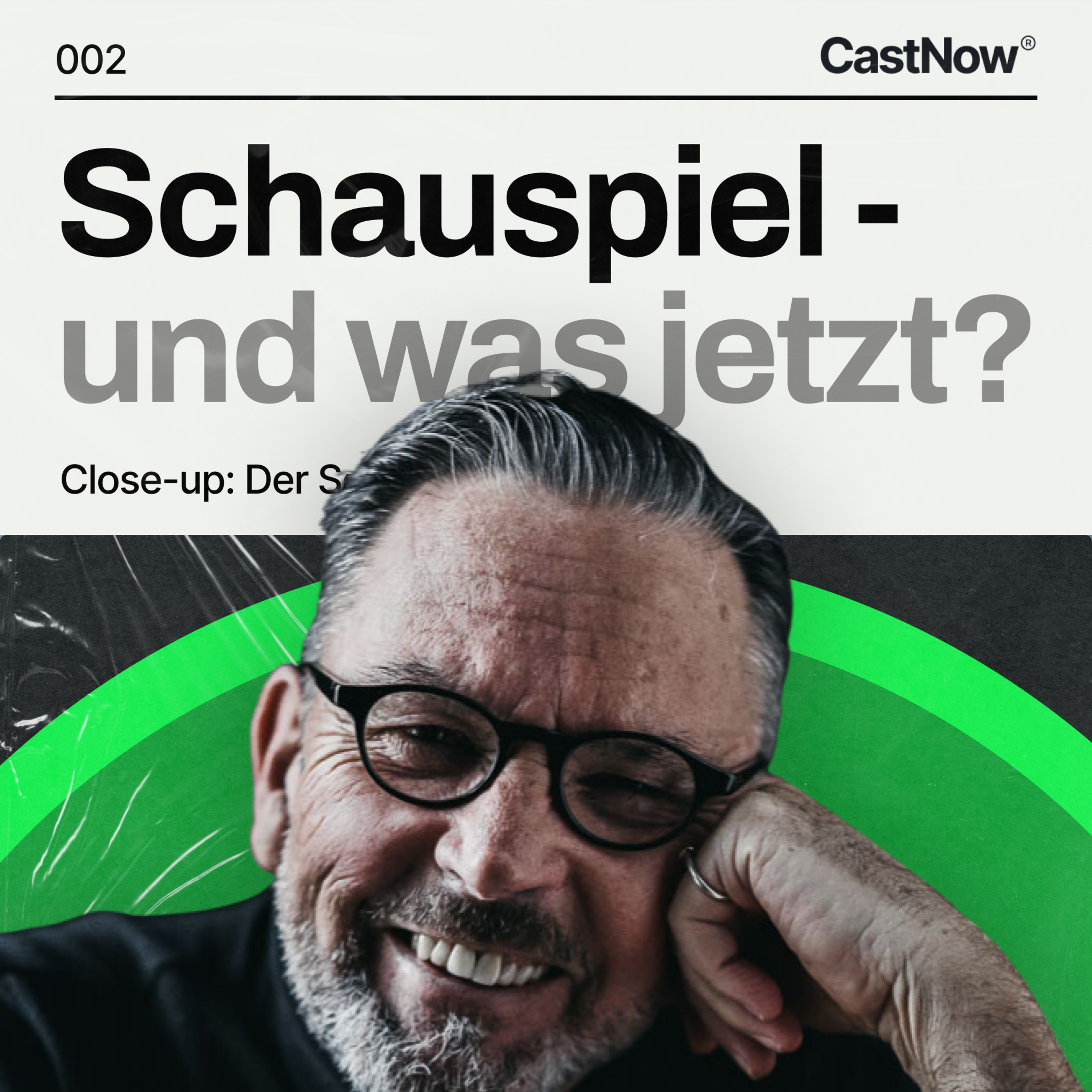 Interview mit SOS Schauspielcoach & Mentor Wolfgang Wimmer. Schauspiel und was jetzt? CastNow® episode artwork