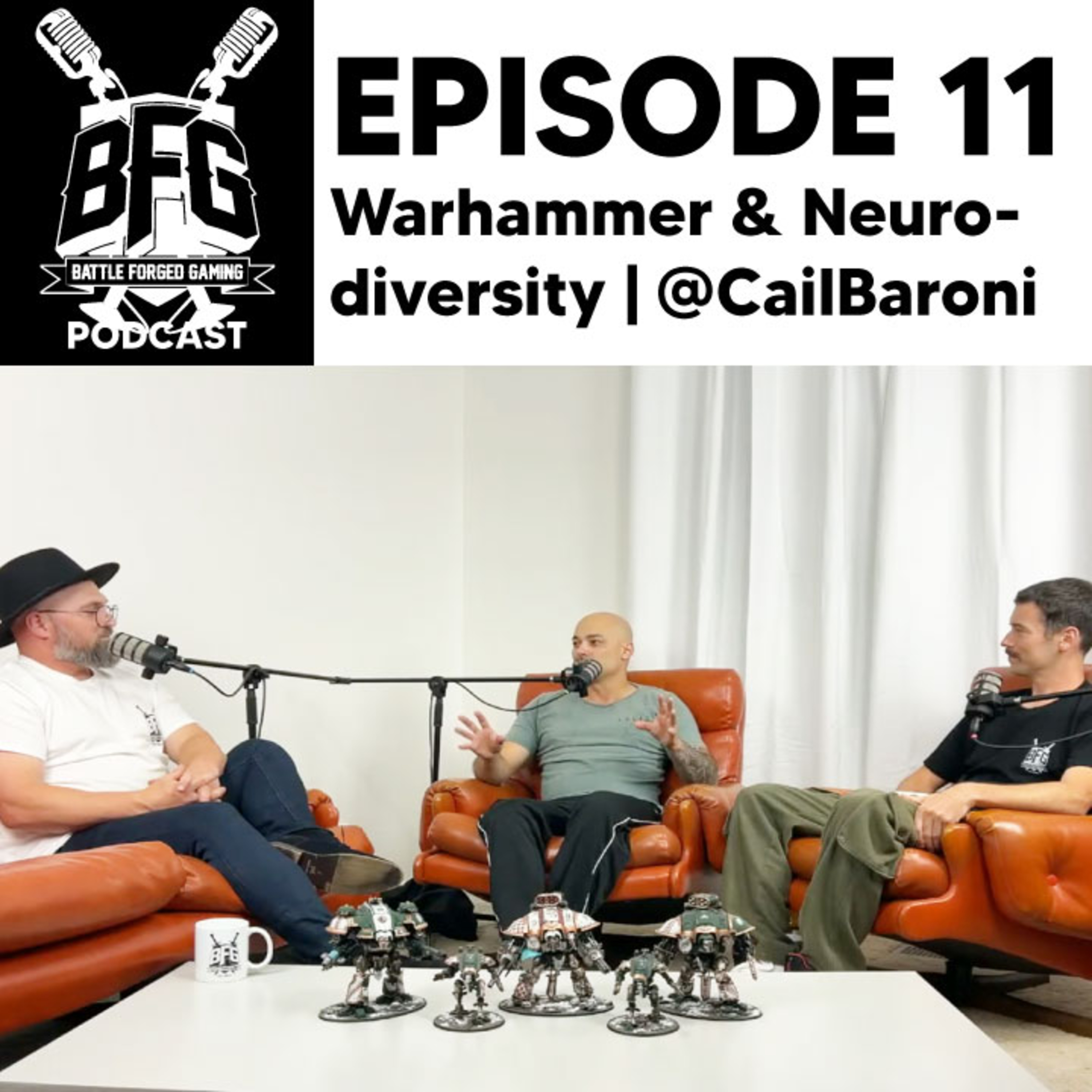 Episode 11: Warhammer & Neurodiversity | @cailbaroni episode artwork