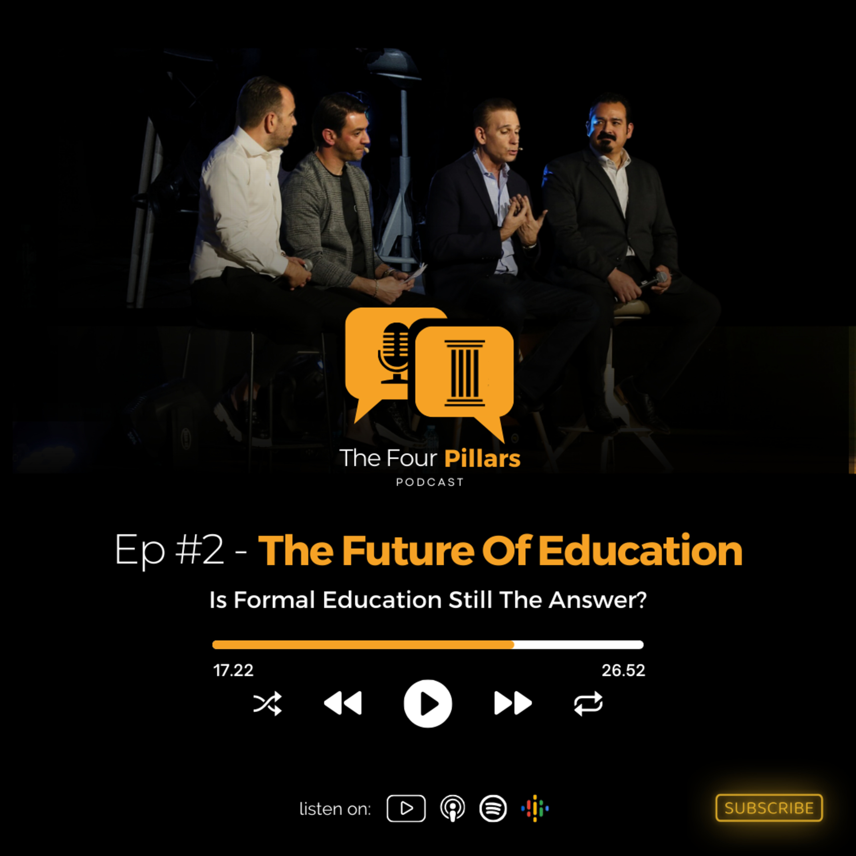 Ep 2. The Future Of Education - Is Formal Education Still The Answer? episode artwork