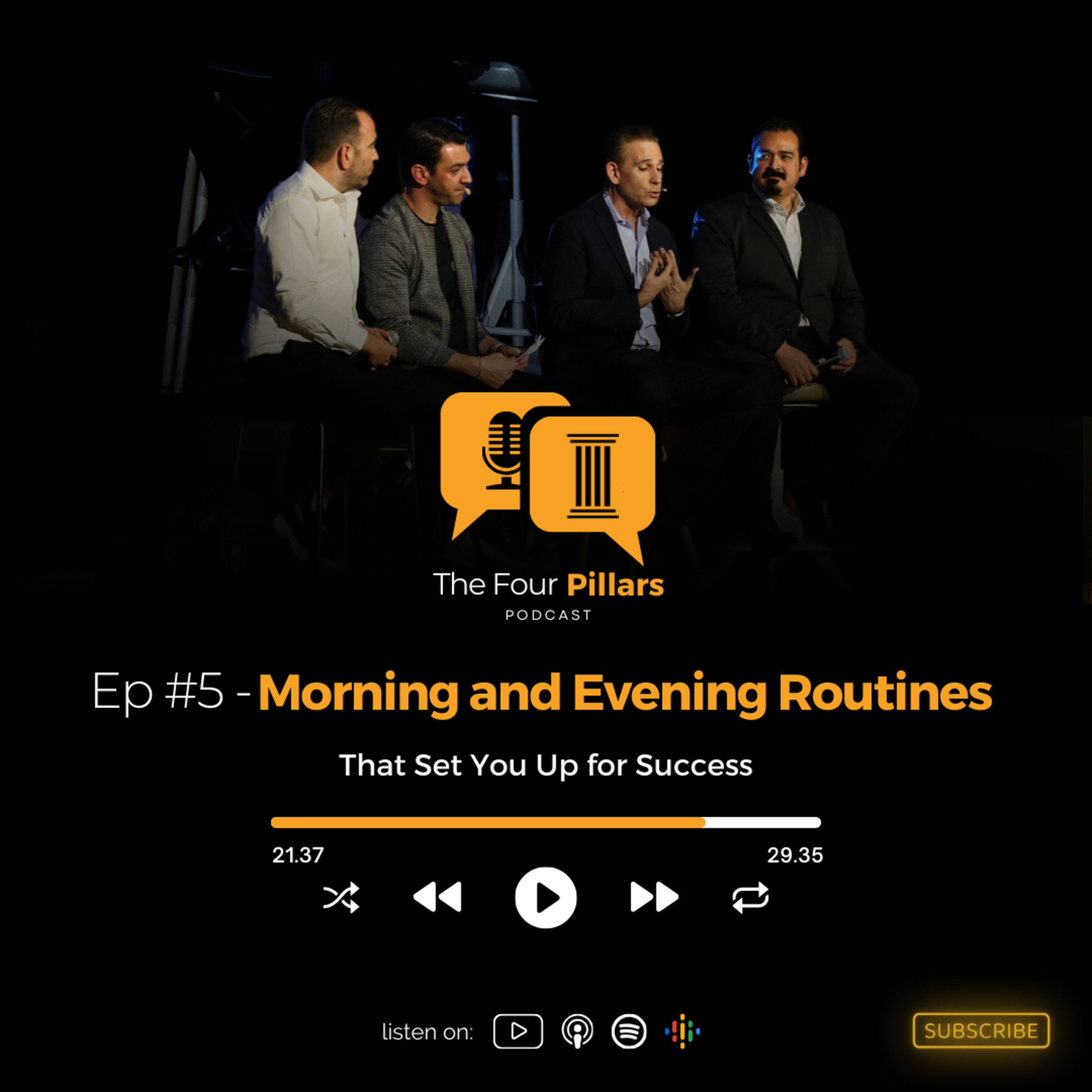 Ep 5. Morning and Evening Routines That Set You Up for Success