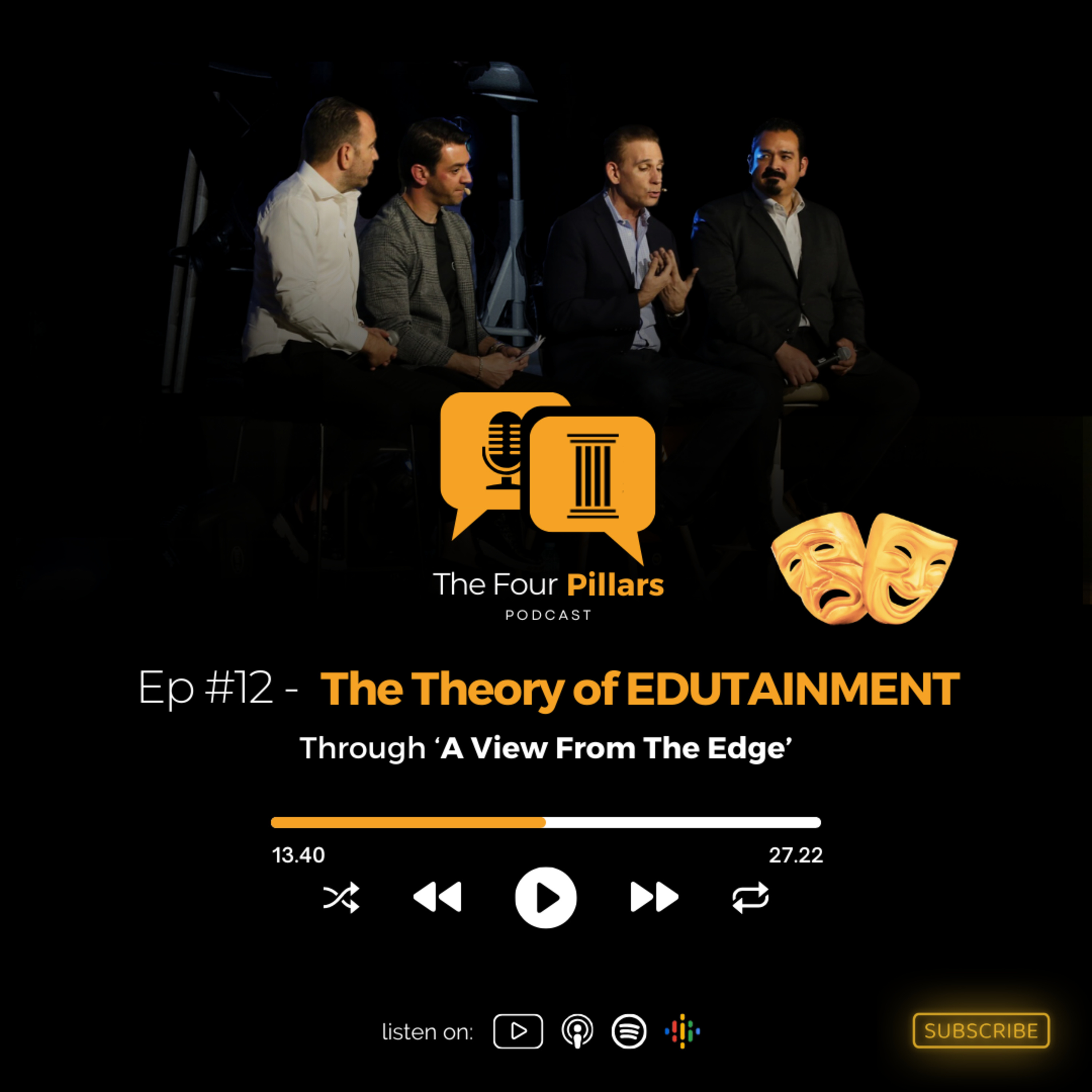 Ep 12. The Theory of EDUTAINMENT - Through ‘A View From The Edge’