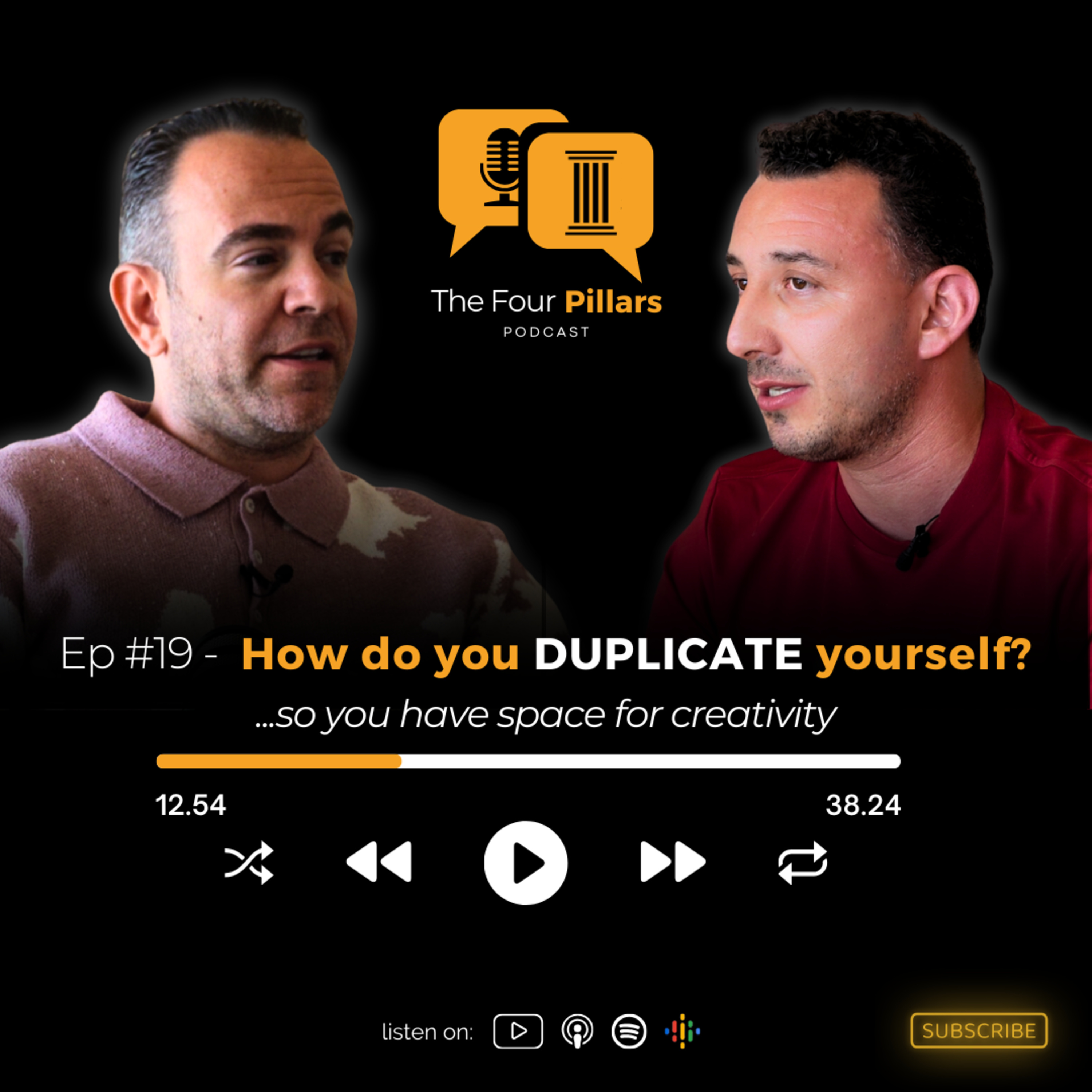 Ep 19. How to DUPLICATE yourself - Coaching Session episode artwork