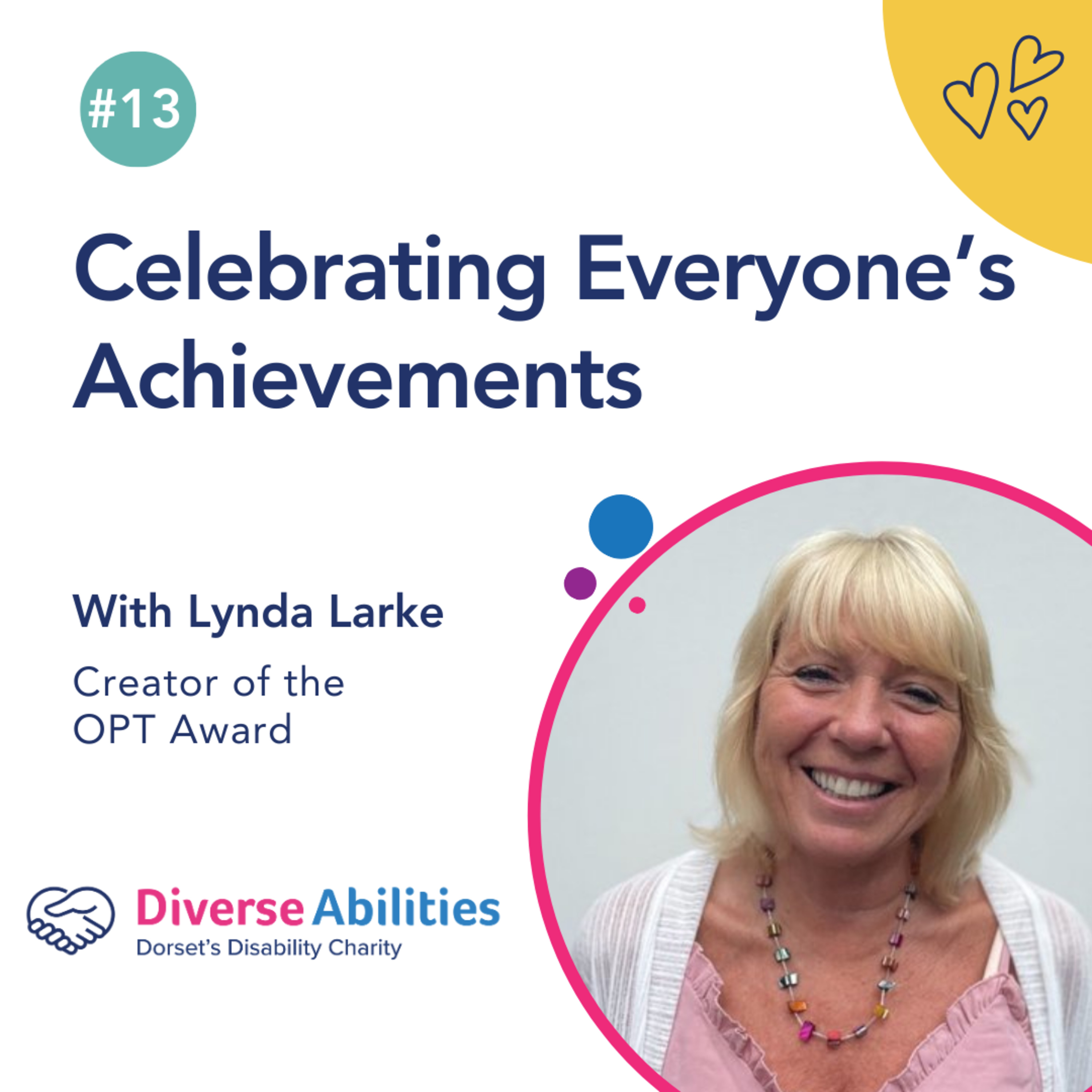 Celebrating Everyone’s Achievements with Lynda Larke #13 episode artwork