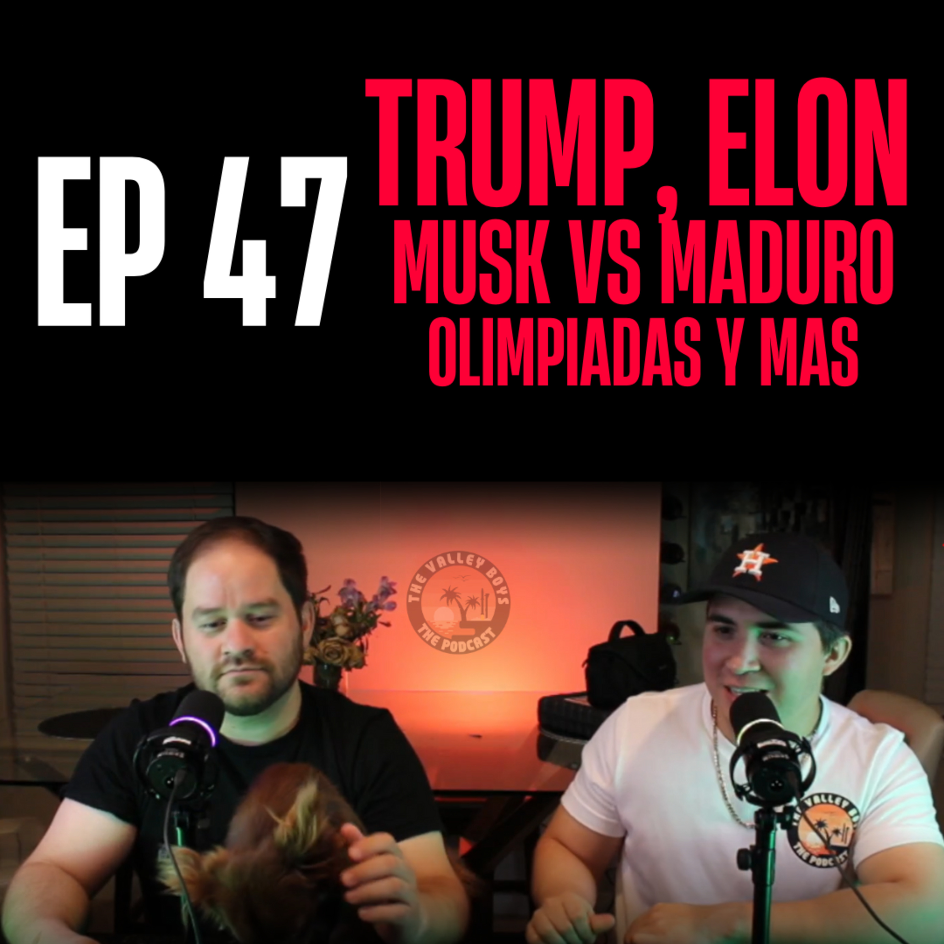 Episodio 47 - Controversia Trump, Elon Musk vs Maduro, Las Olimpiadas y Narcos episode artwork