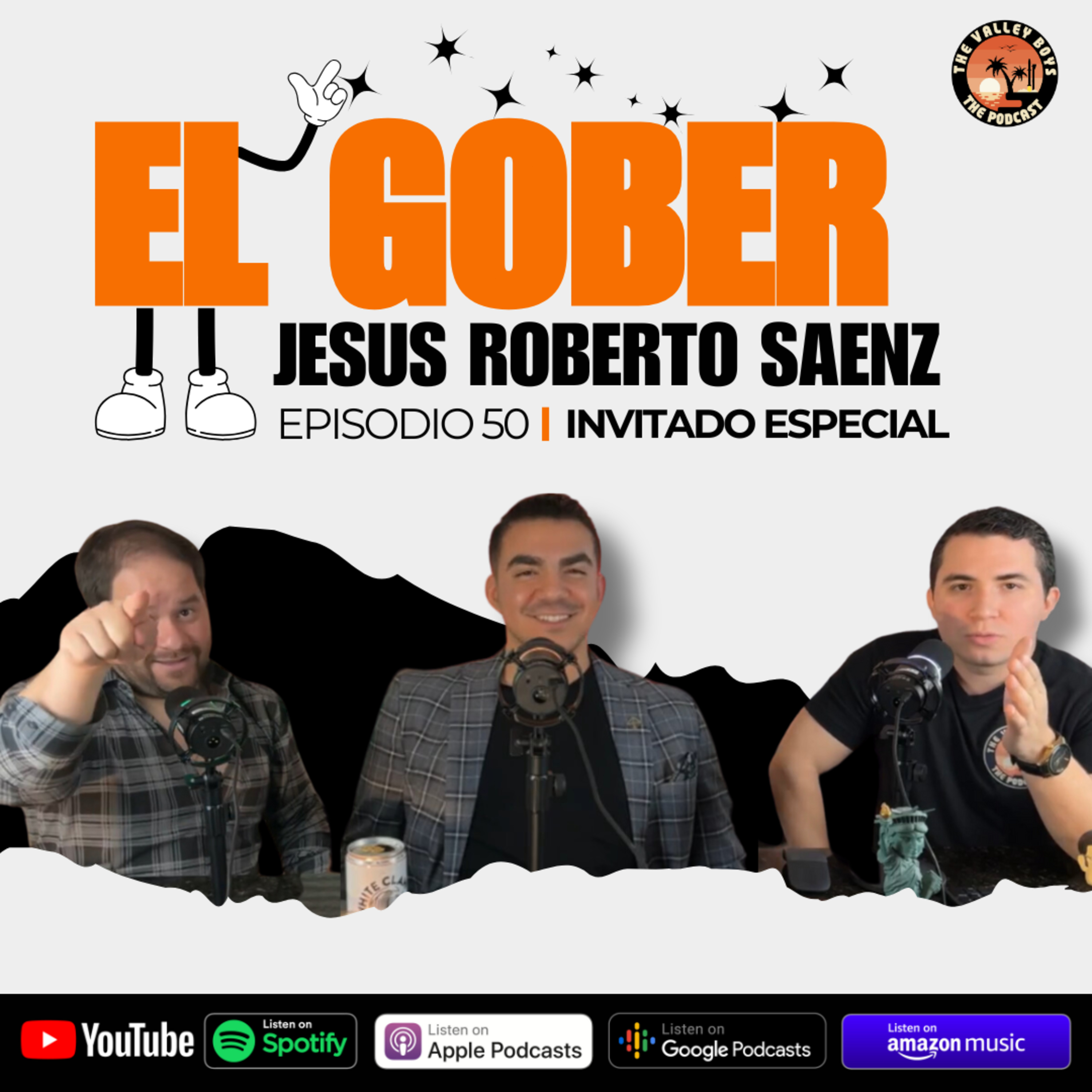 Episodio 50 - "EL GOBER" Jesús Roberto Saenz | Negocios, Política y Filosofía: El Secreto del Éxito episode artwork