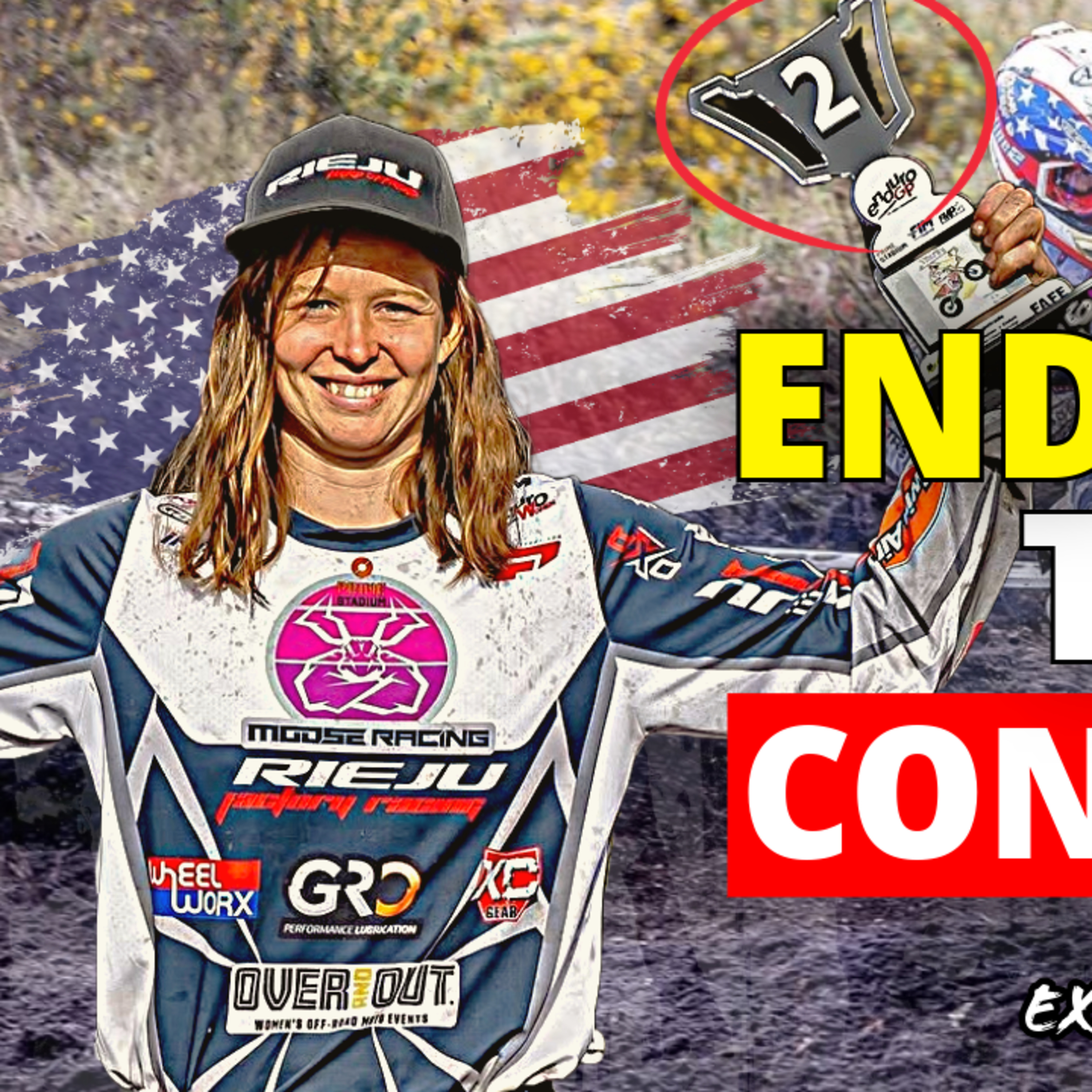 Rachel Gutish aims for EnduroGP title & analyzes her rivals episode artwork