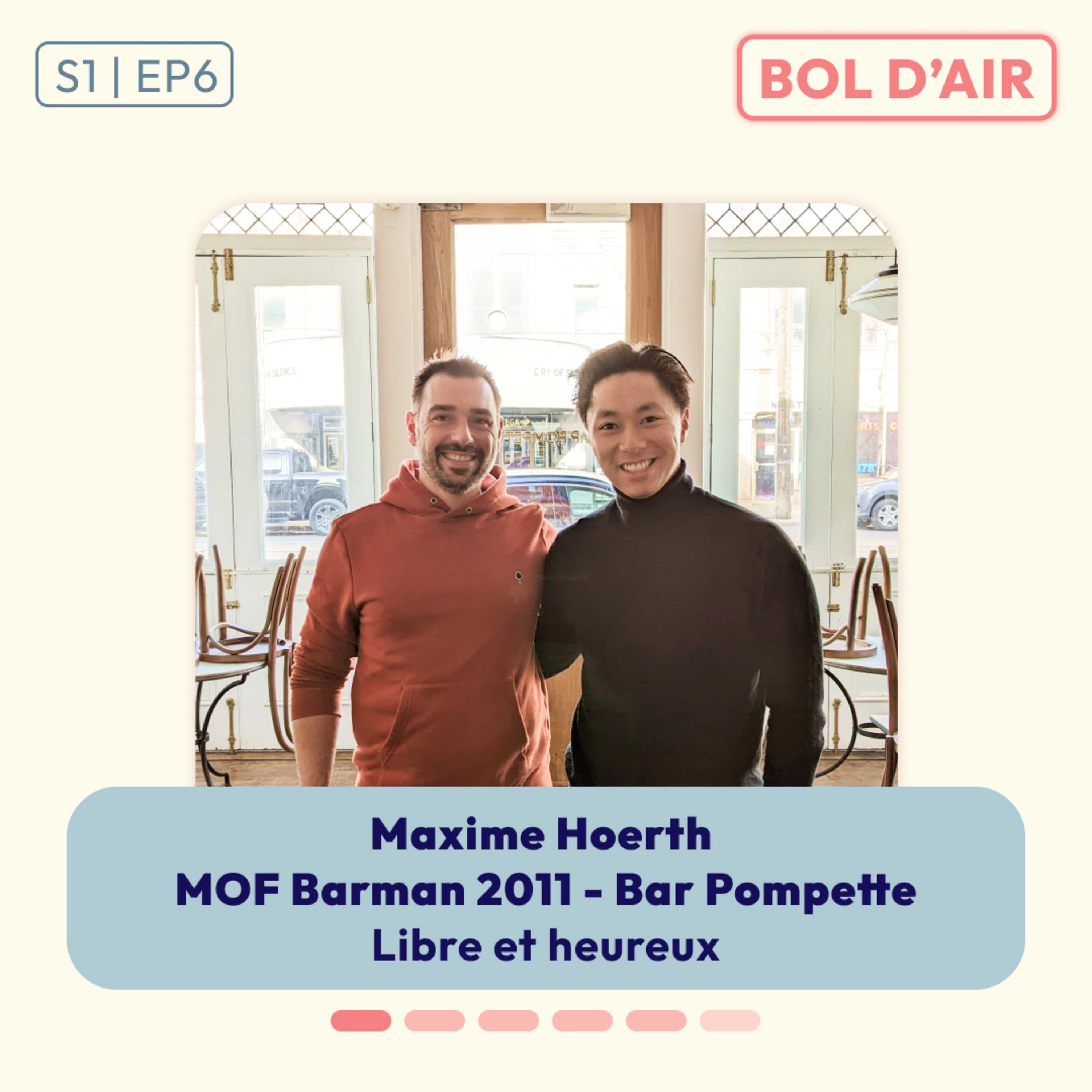 Maxime Hoerth, Meilleur Ouvrier de France Barman 2011 : son incroyable parcours, des palaces jusqu'à Toronto episode artwork