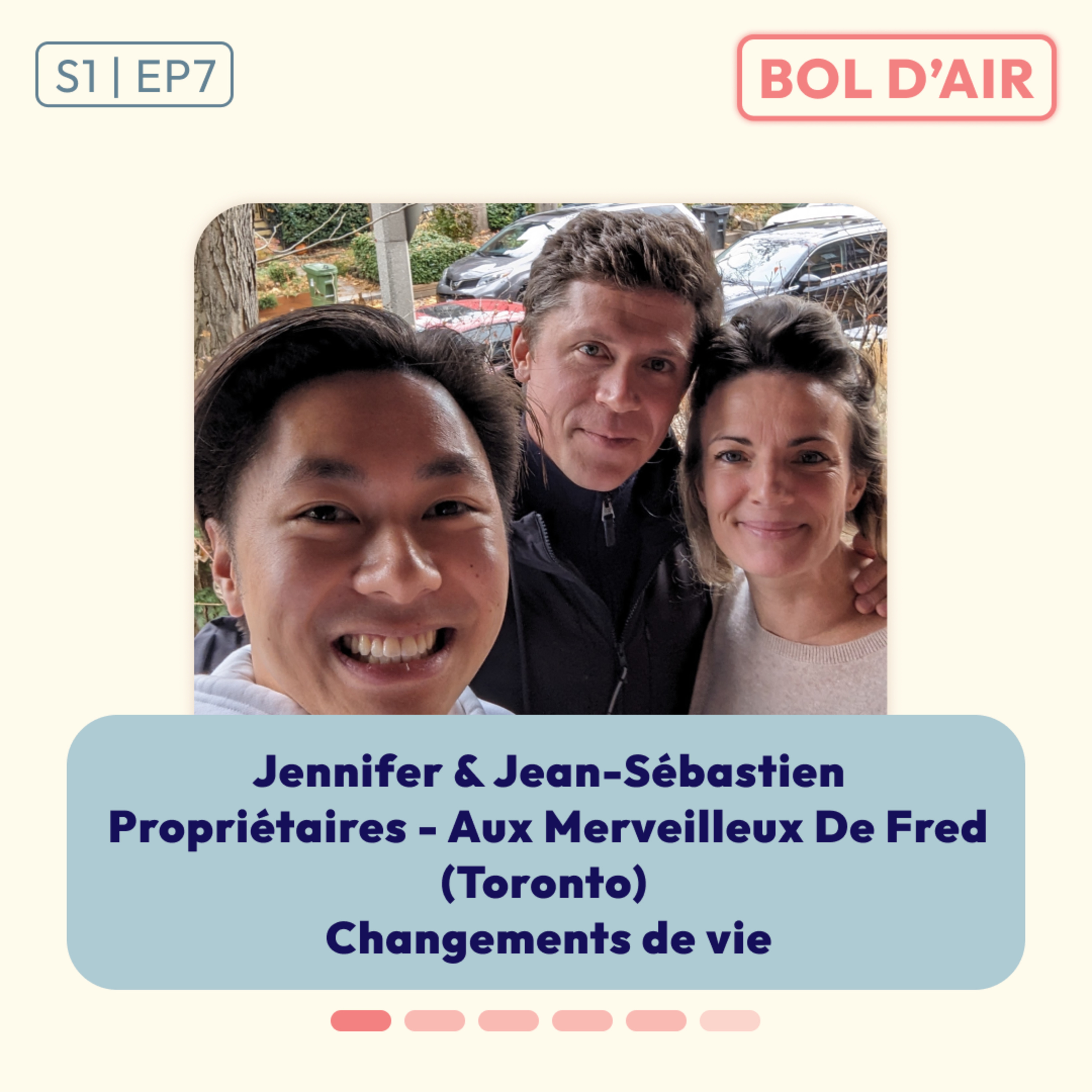 Comment ils sont passés d'une vie confortable de cadres à une vie pleine d'incertitudes ? Jennifer & Jean-Sébastien - Aux Merveilleux de Fred (Toronto) episode artwork