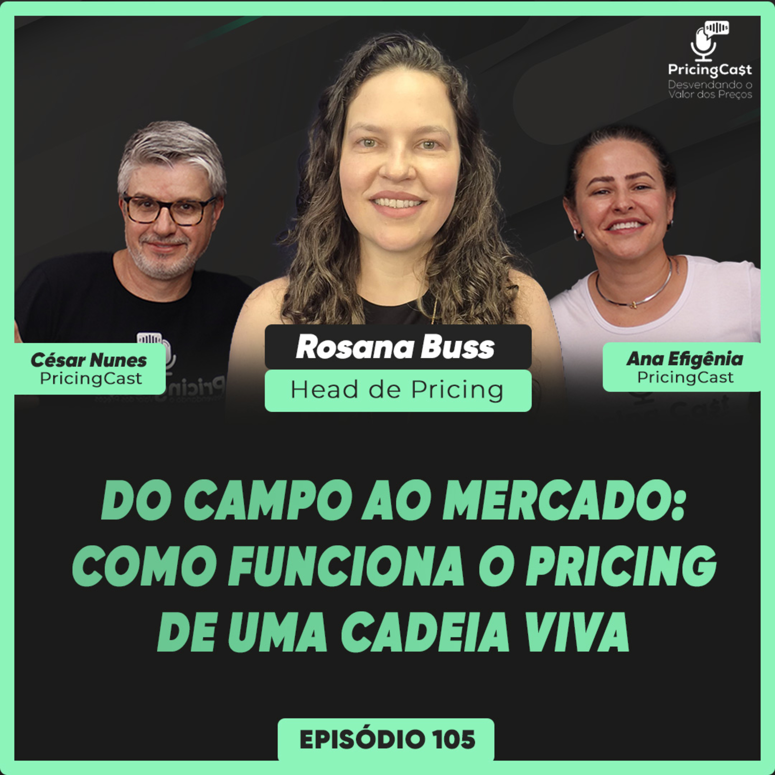 Do Campo ao Mercado: Como Funciona o Pricing de Uma Cadeia Viva | PricingCast #105 episode artwork