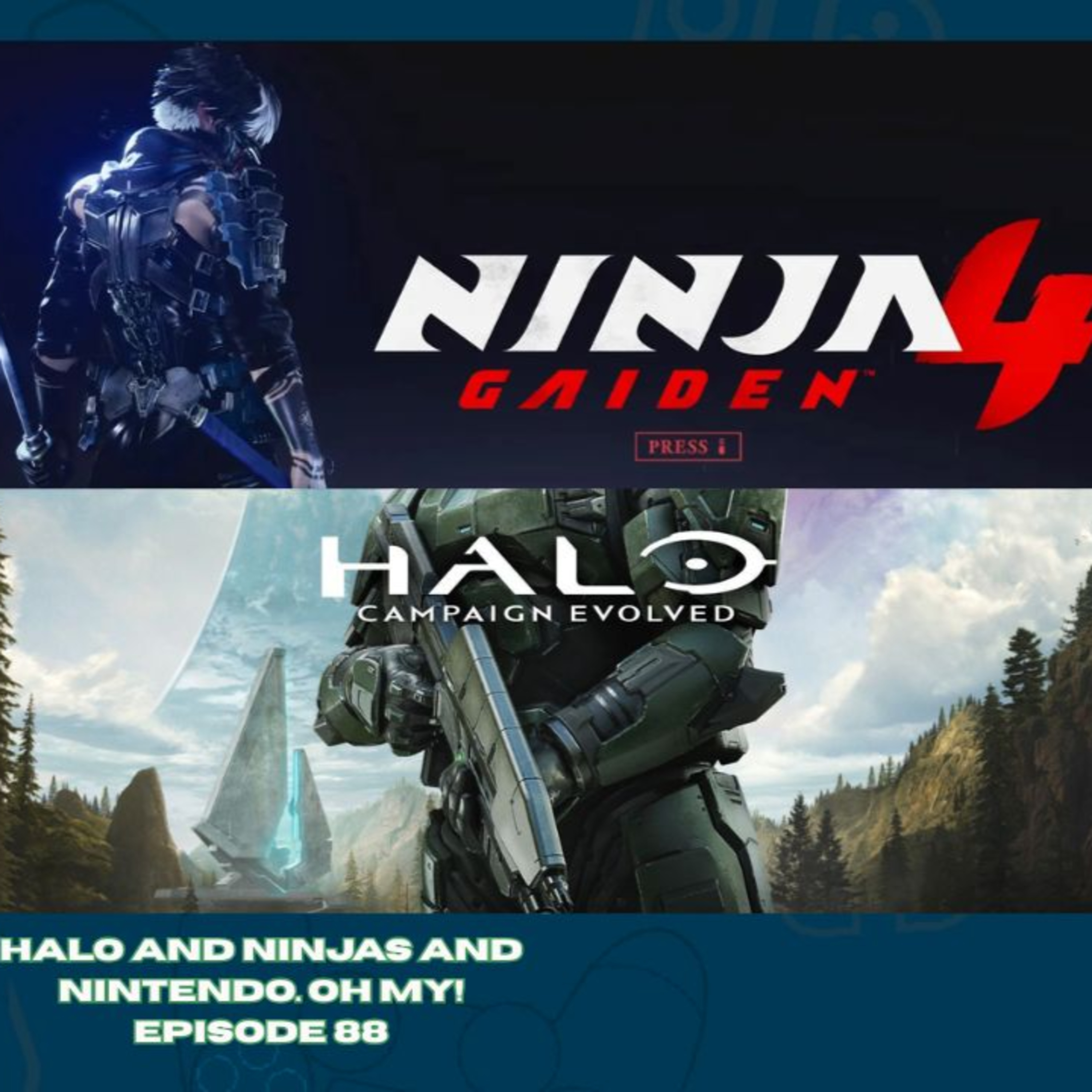 Halo and Ninjas and Nintendo! Oh my! episode artwork