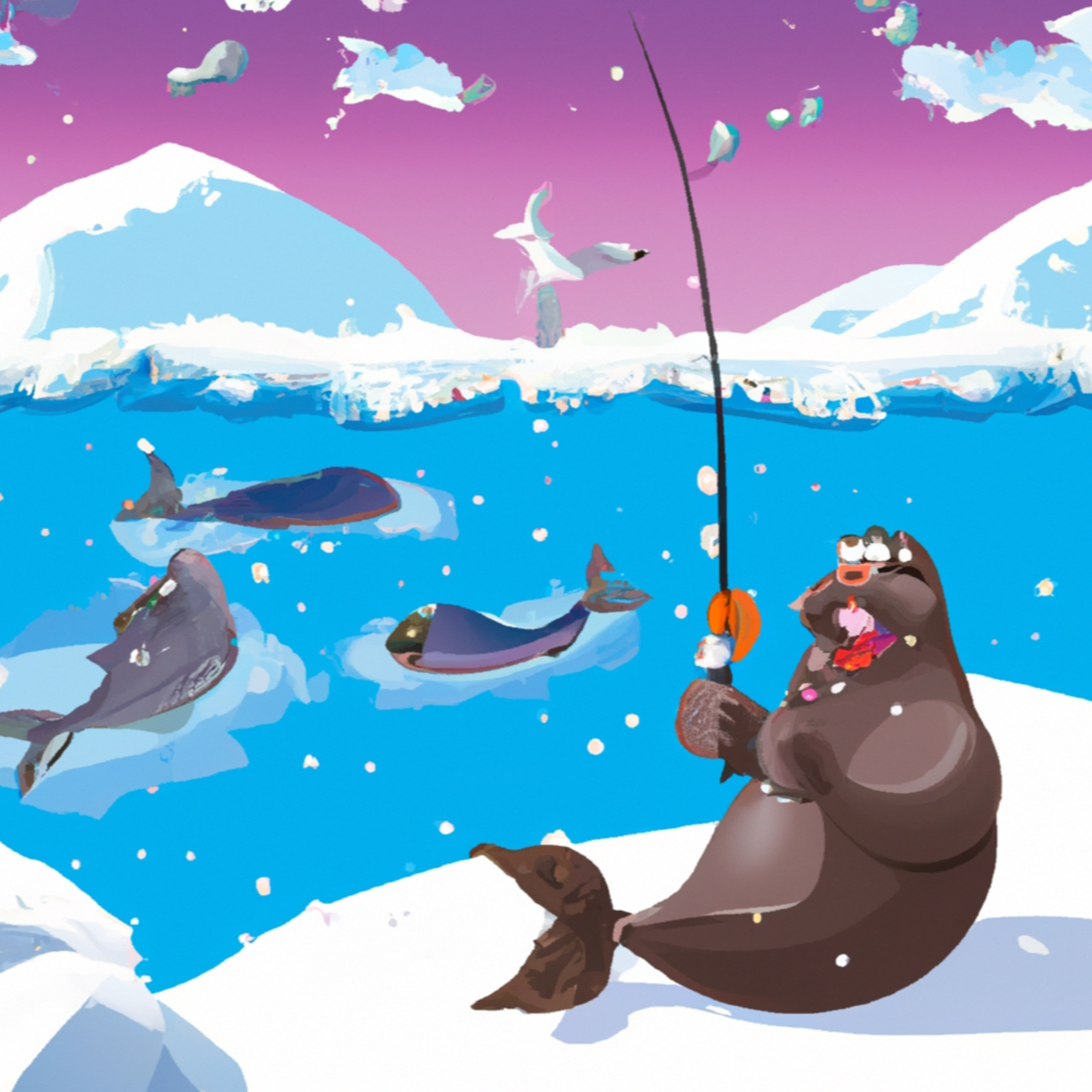 Selfish Sammie the seal. episode artwork