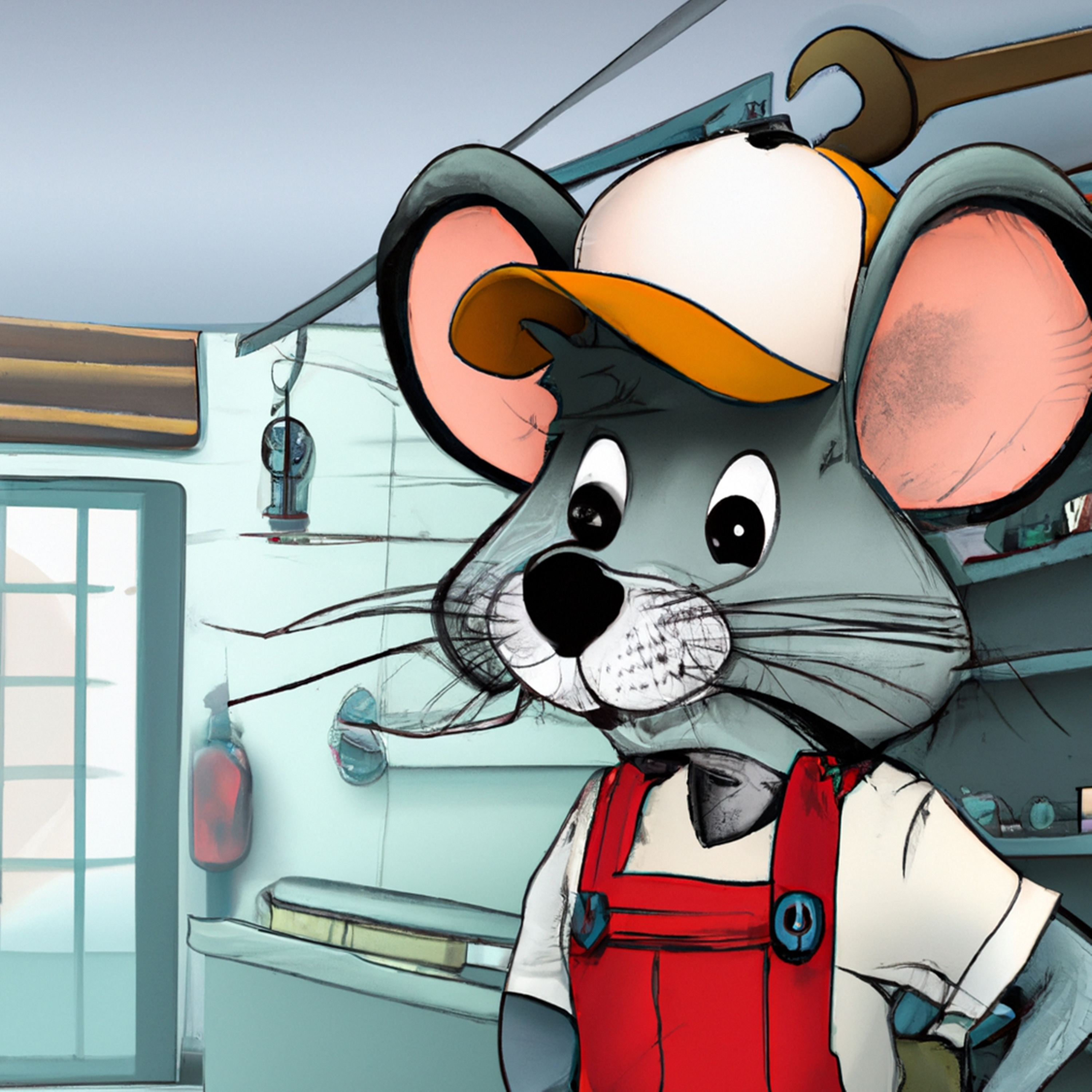 Mighty Mike the Mechanic.