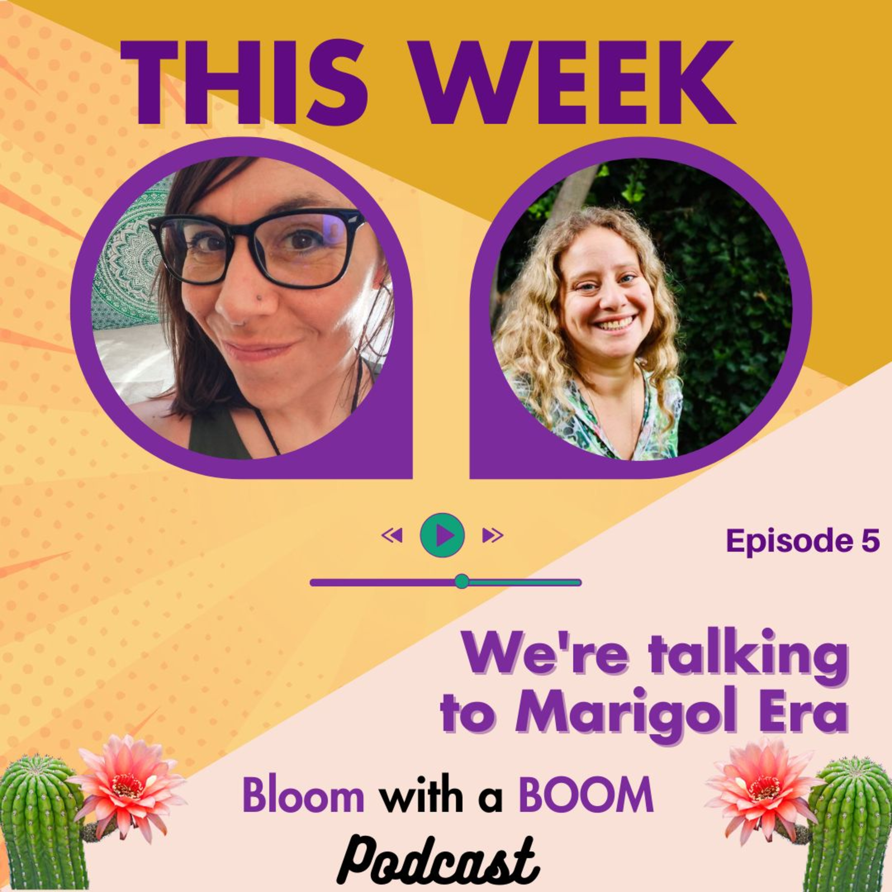 Bloom with a Boom! Grounded by daily practice.