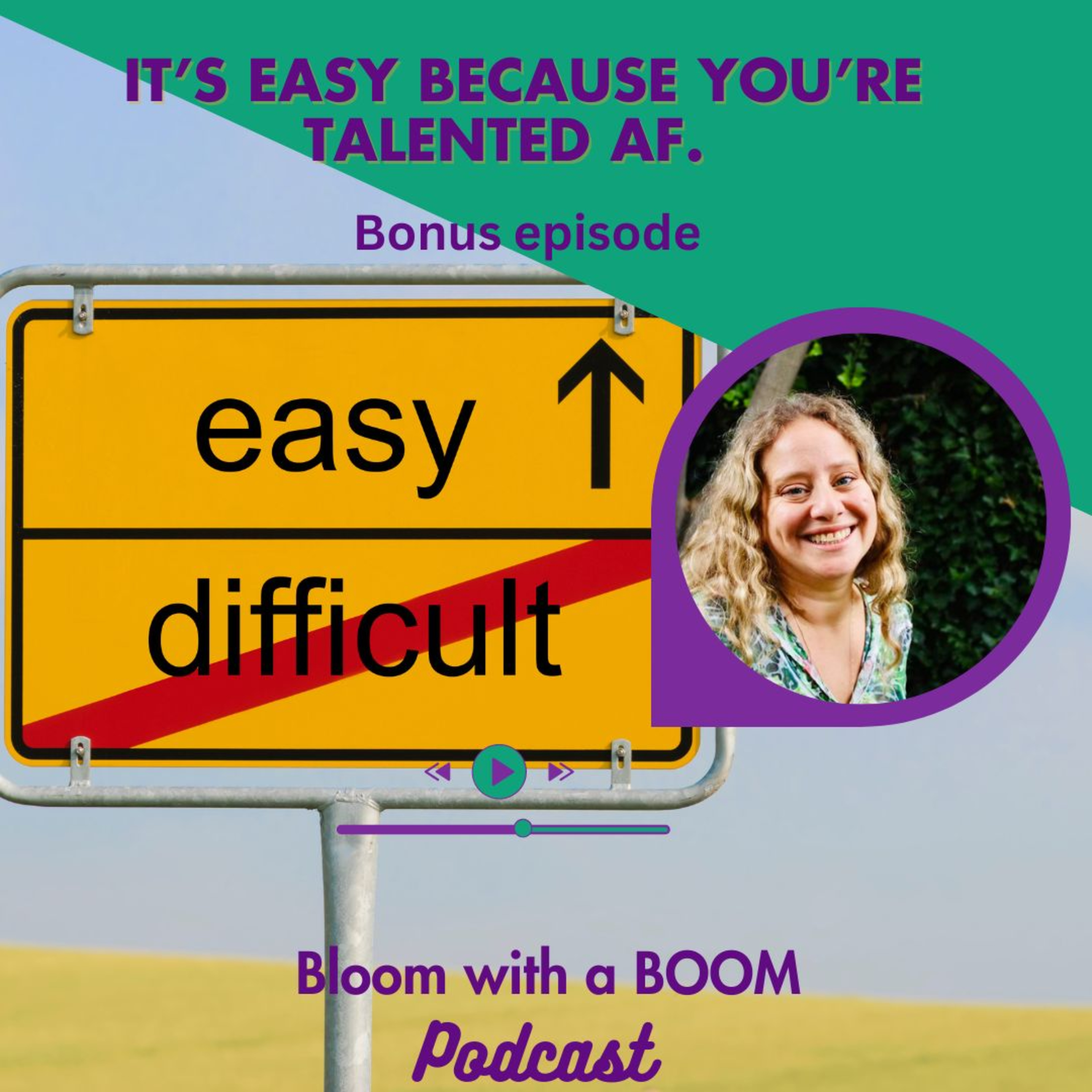 Bloom with a Boom! Grounded by daily practice.