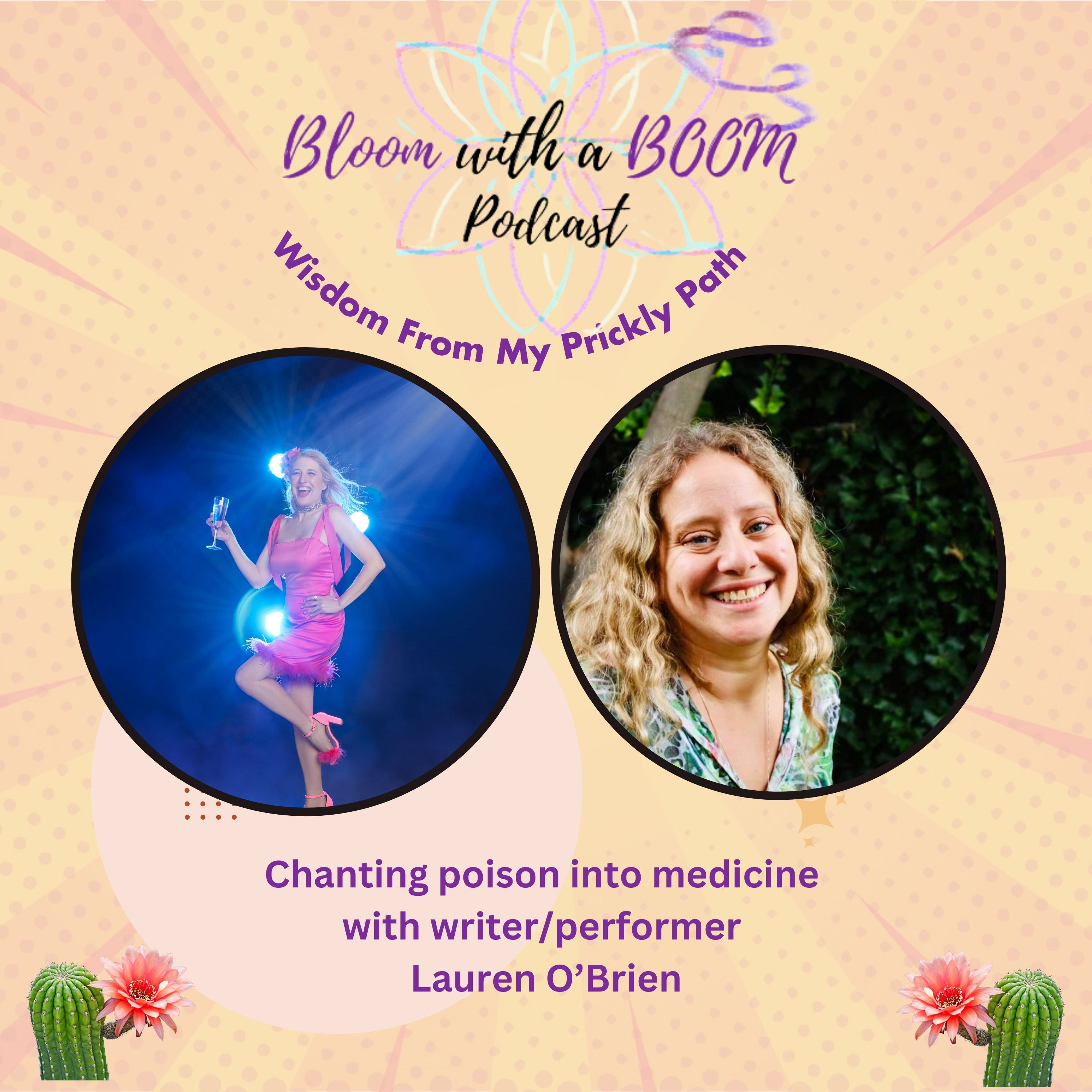 Bloom with a Boom! Grounded by daily practice.
