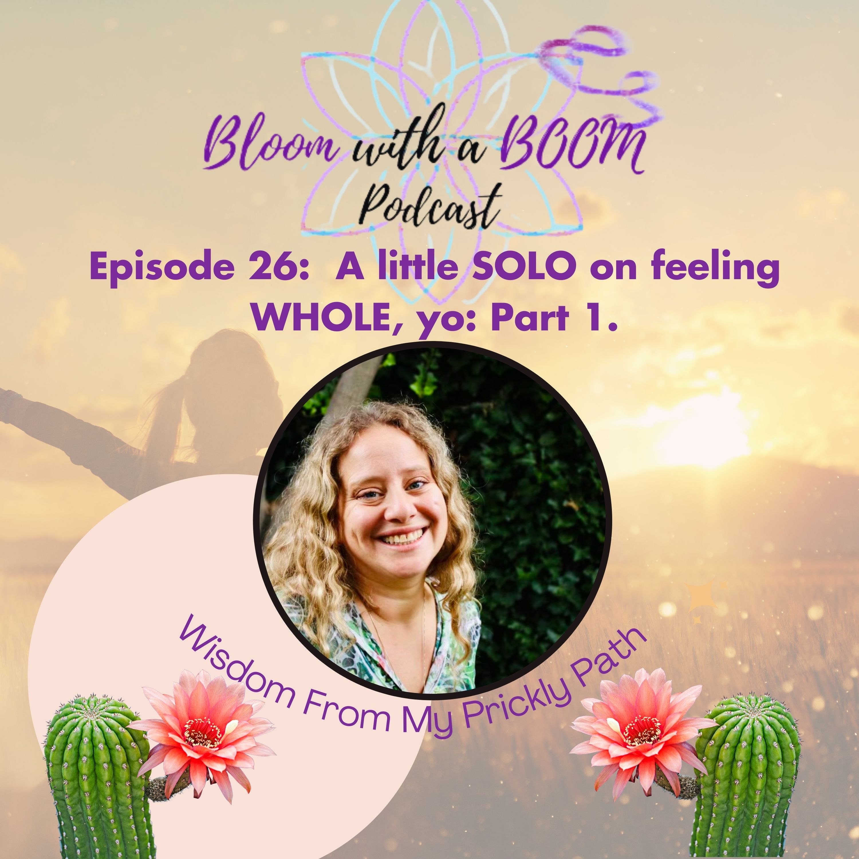 Bloom with a Boom! Grounded by daily practice.