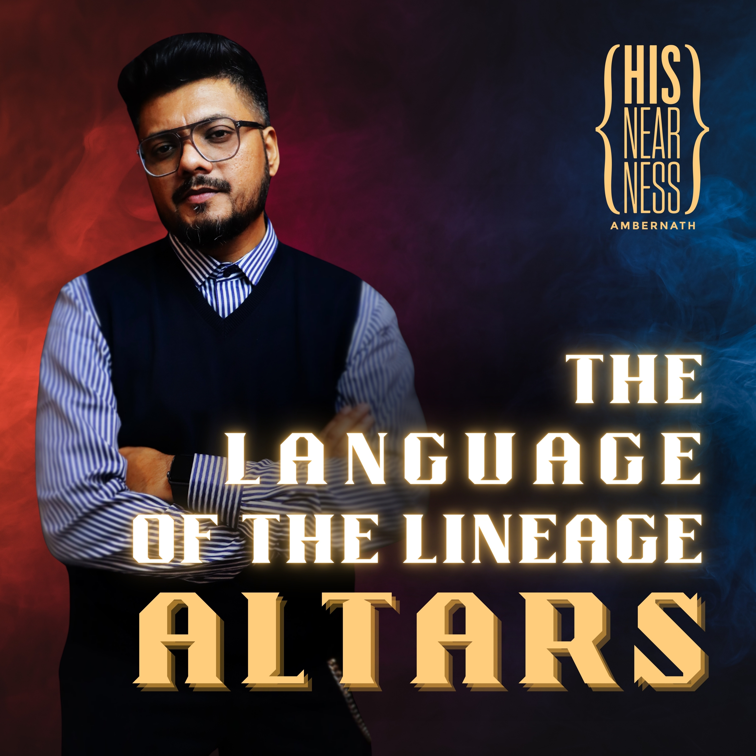 The language of the lineage "ALTARS" episode artwork