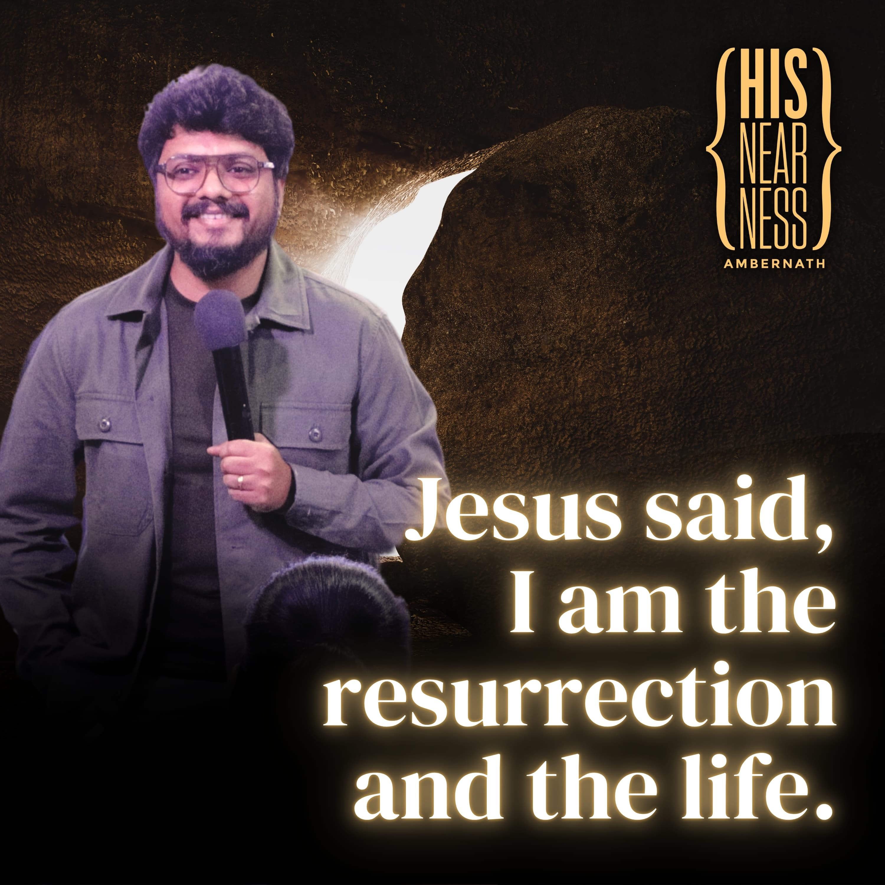 Jesus said, I am the resurrection and the life. episode artwork