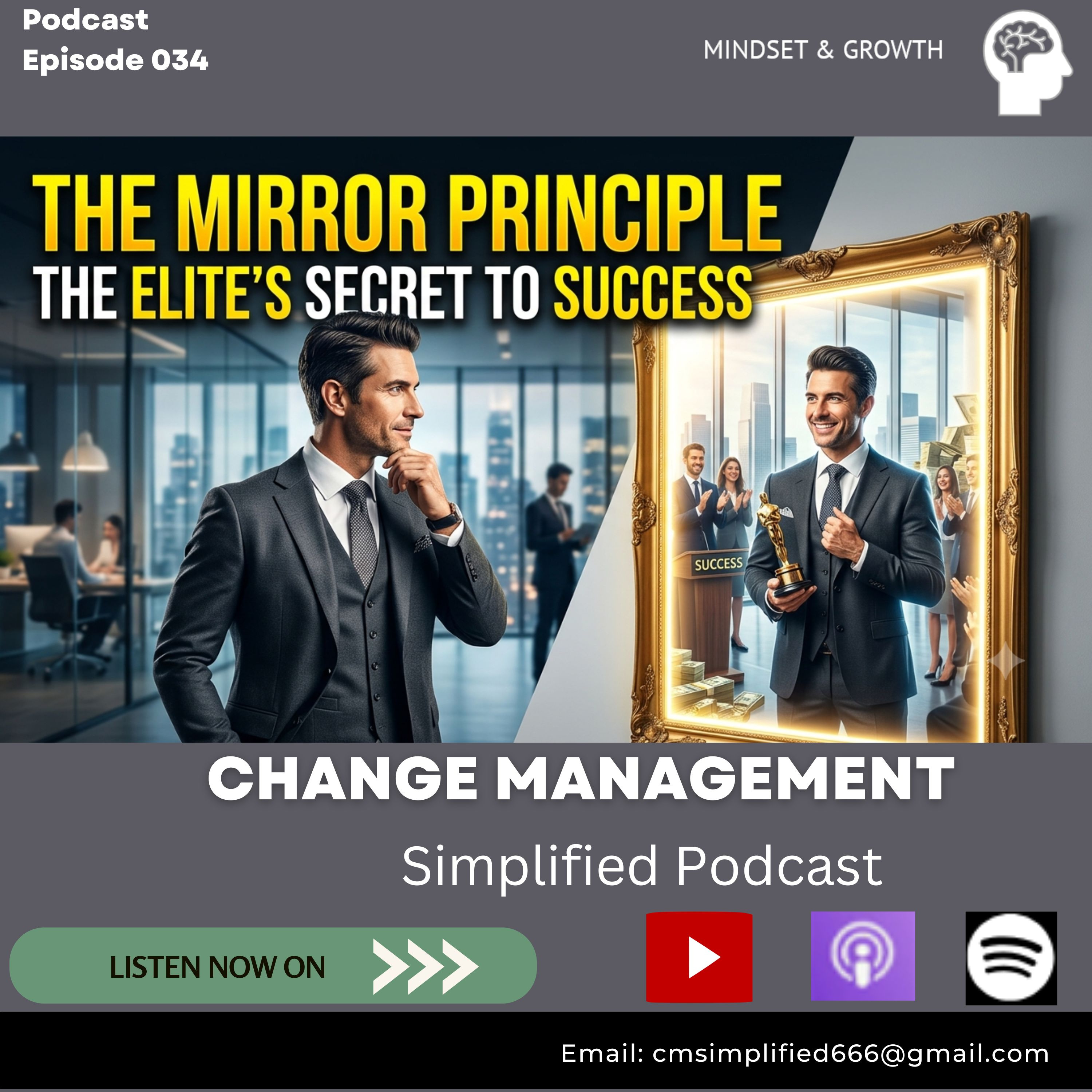 EP 034: The Mirror Principle The Elites Big Secret To Success episode artwork
