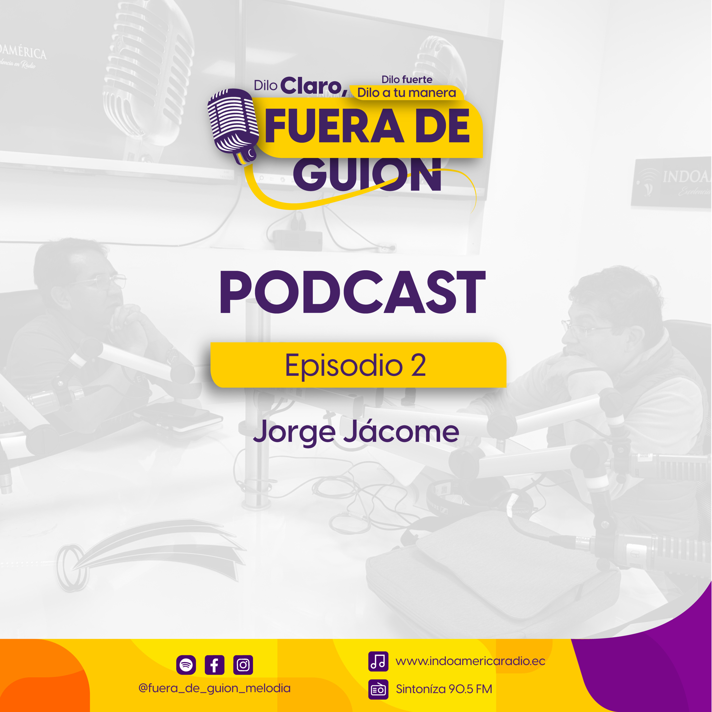 Jorge Jácome | Fuera de Guion 02 episode artwork