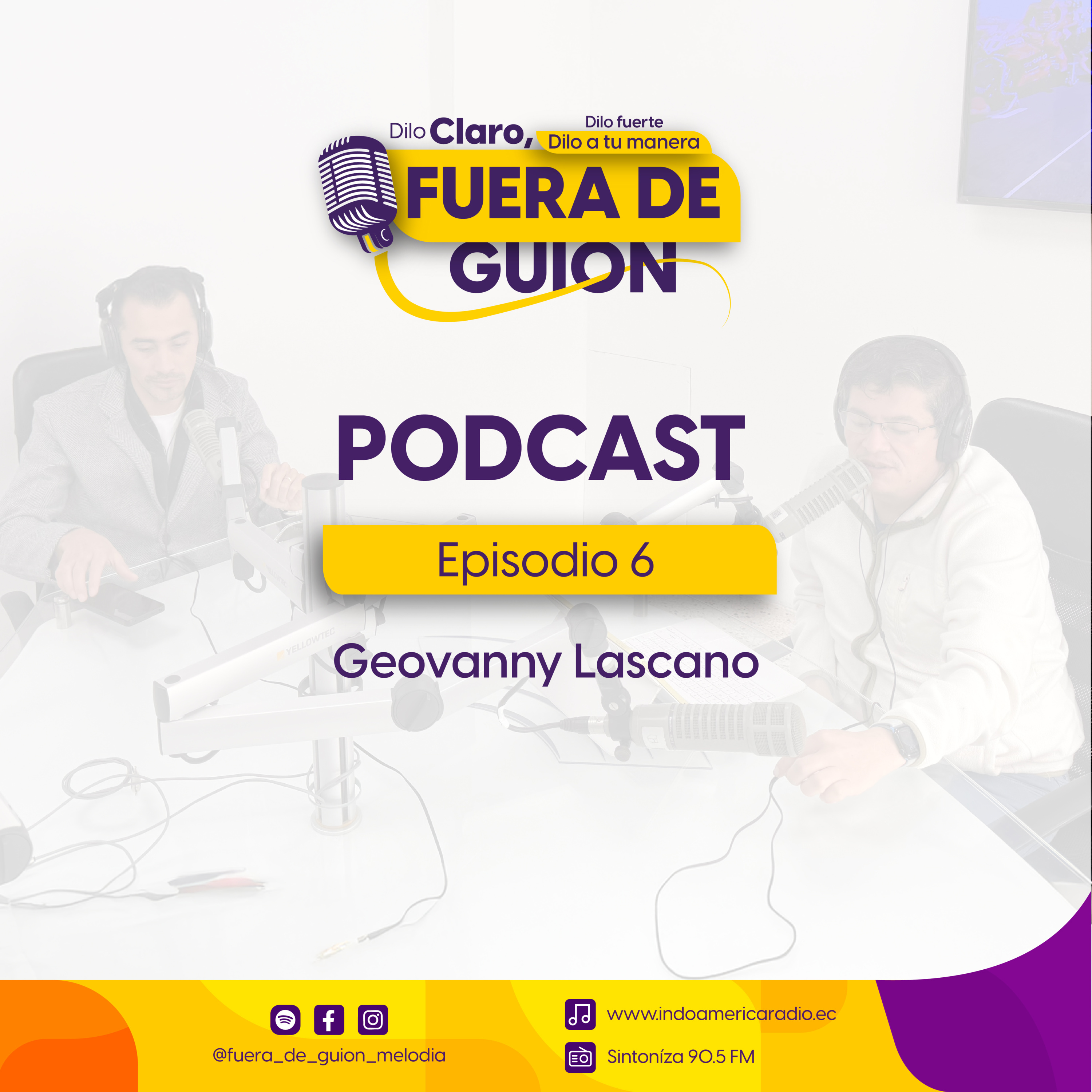 Giovanni Lascano | Fuera de Guion 05 episode artwork