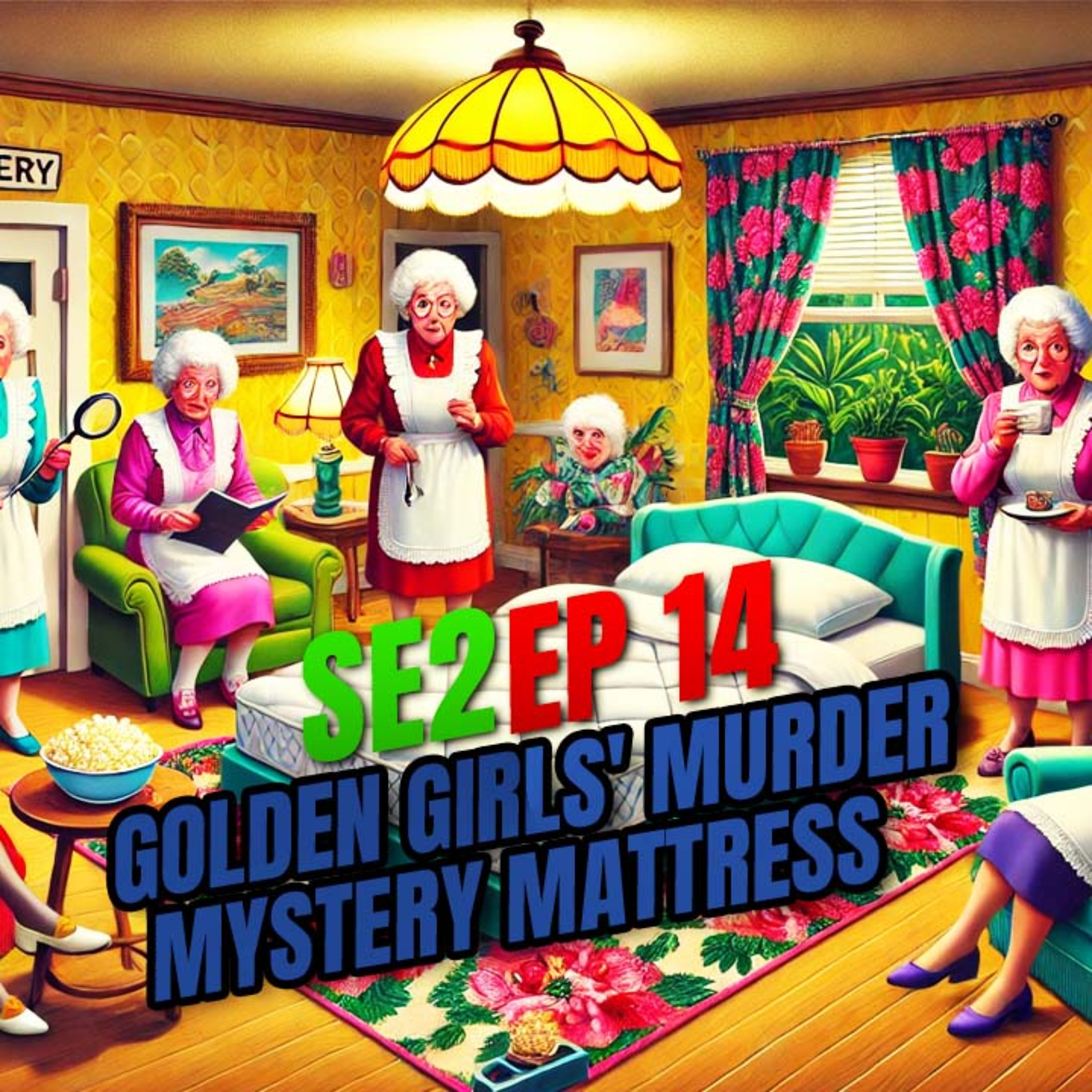 Golden Girls Murder Mystery Mattress episode artwork