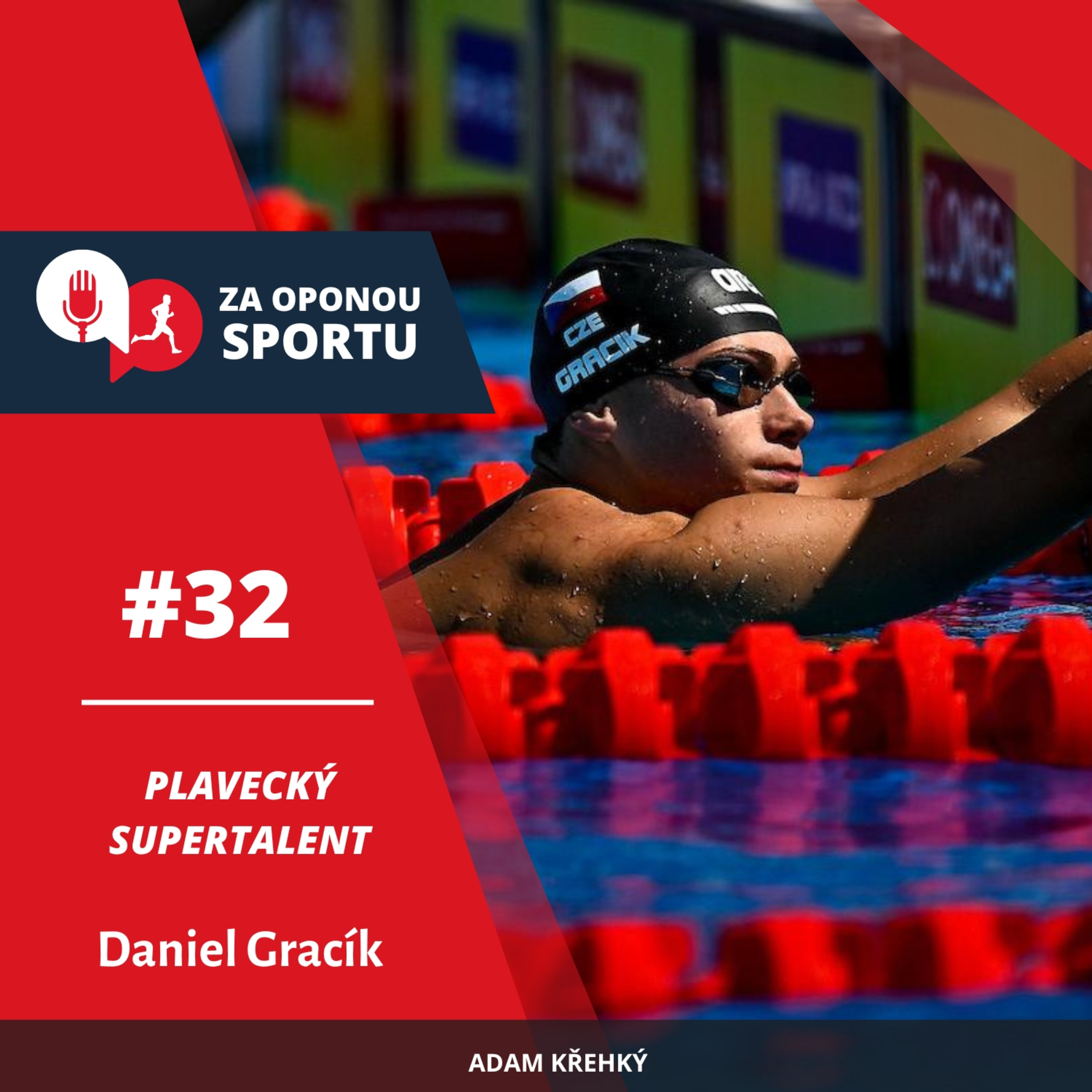 Za oponou sport #32 - Daniel Gracík - Plavecký supertalent episode artwork