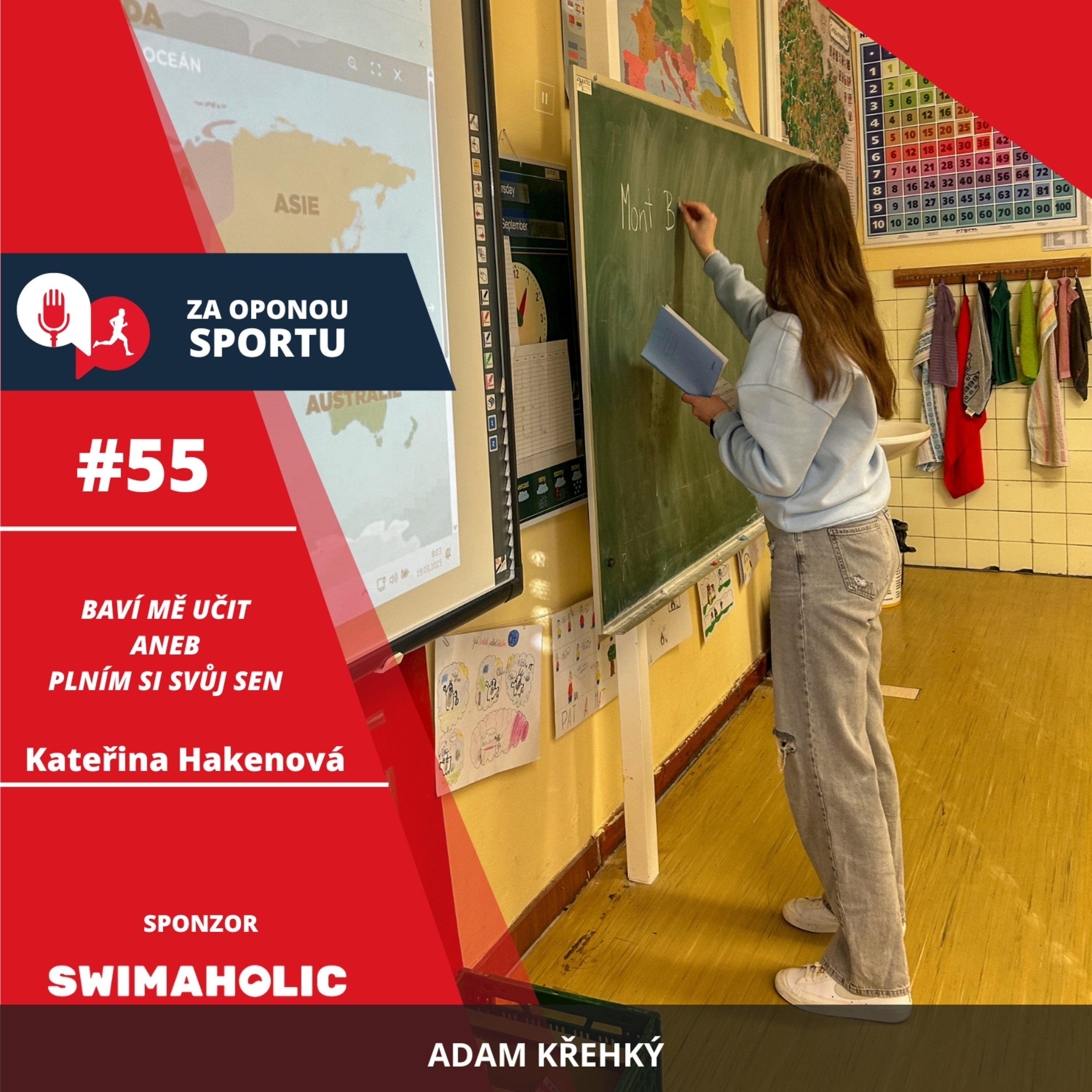 Za oponou sportu #55 - Kateřina Hakenová - Baví mě učit aneb plním si svůj sen episode artwork