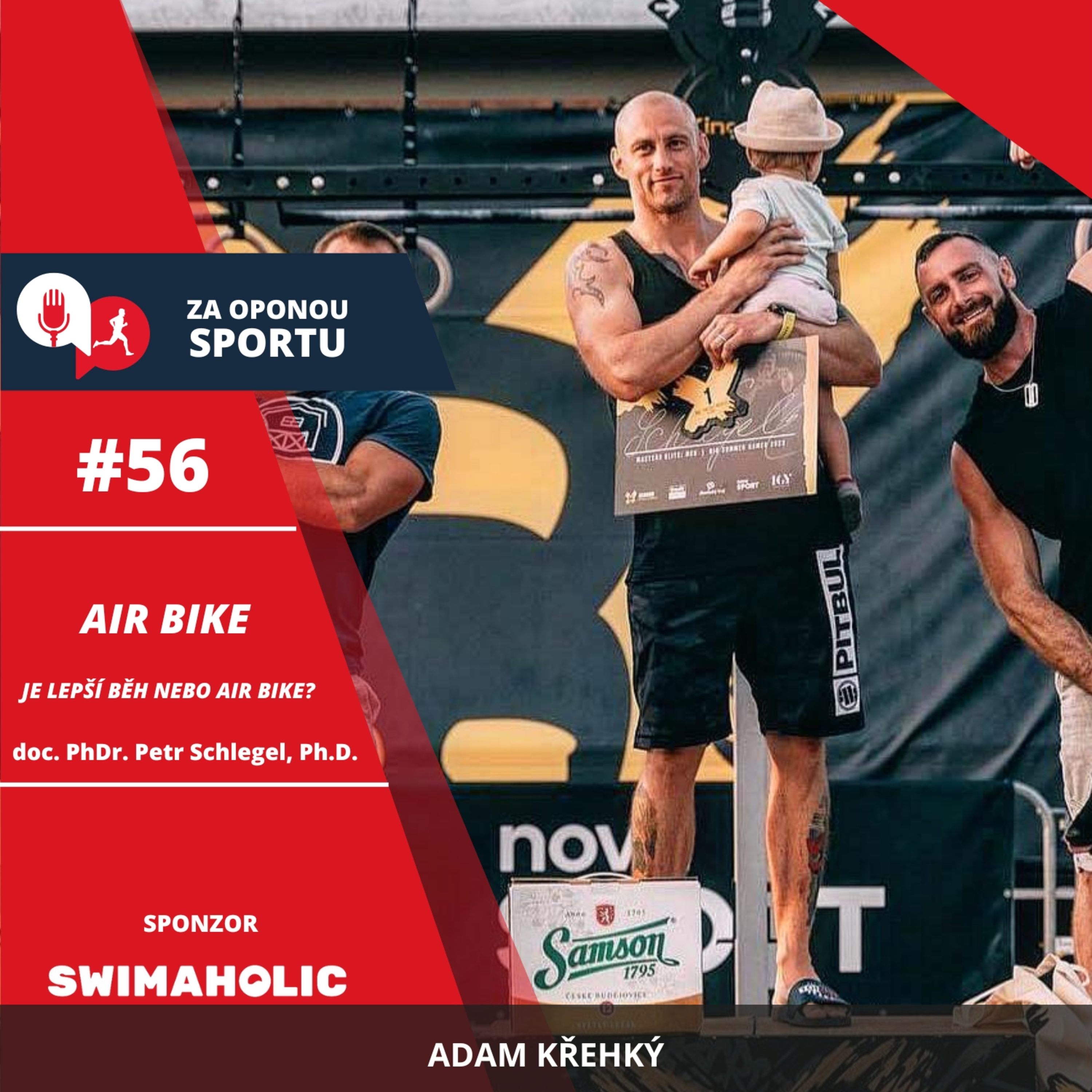 Za oponou sportu #56 - doc. PhDr. Petr Schlegel, Ph.D. - Air Bike aneb je lepší běh nebo Air bike? episode artwork