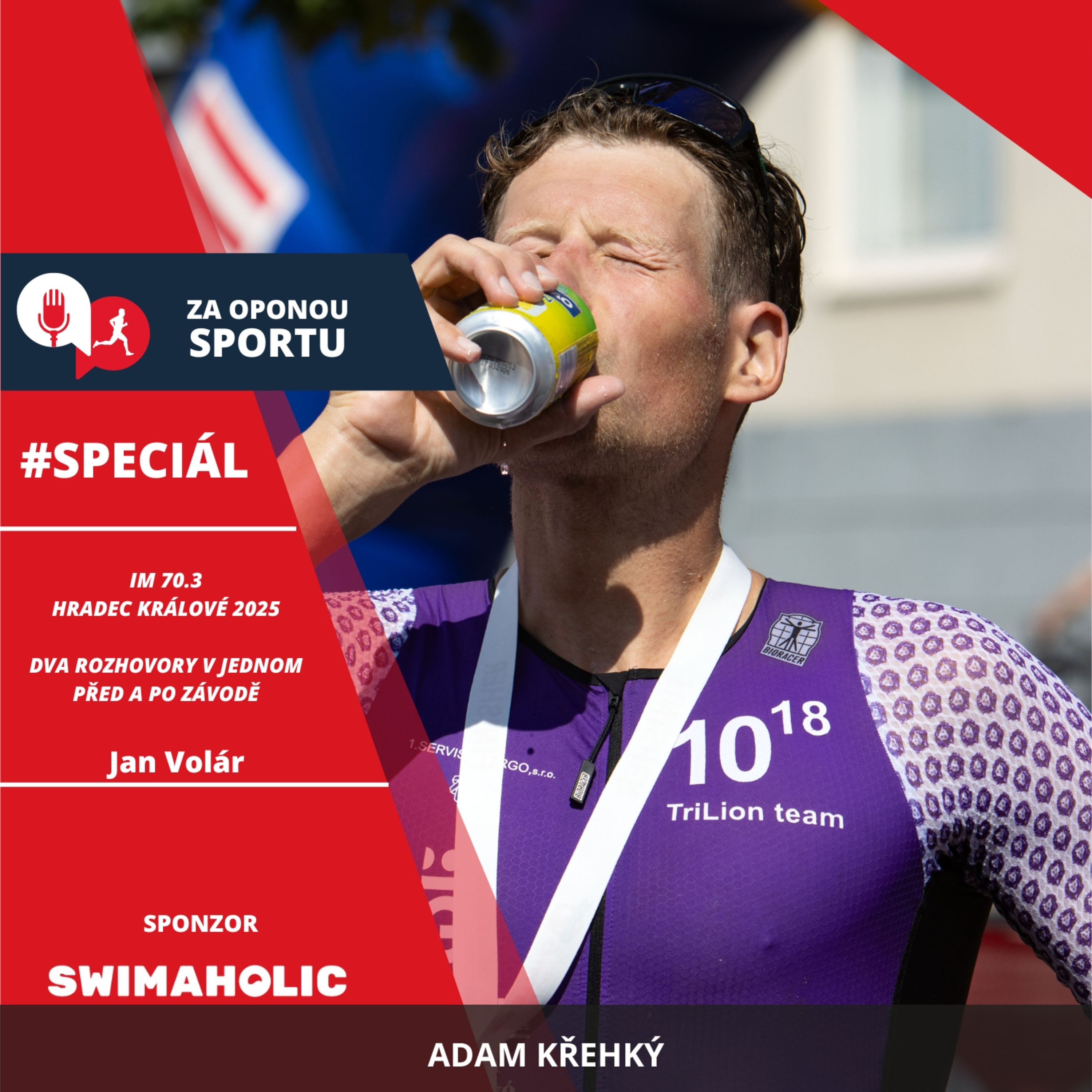 Za oponou sportu #SPECIÁL - Jan Volár - IM 70. 3. Hradec Králové 2026 episode artwork