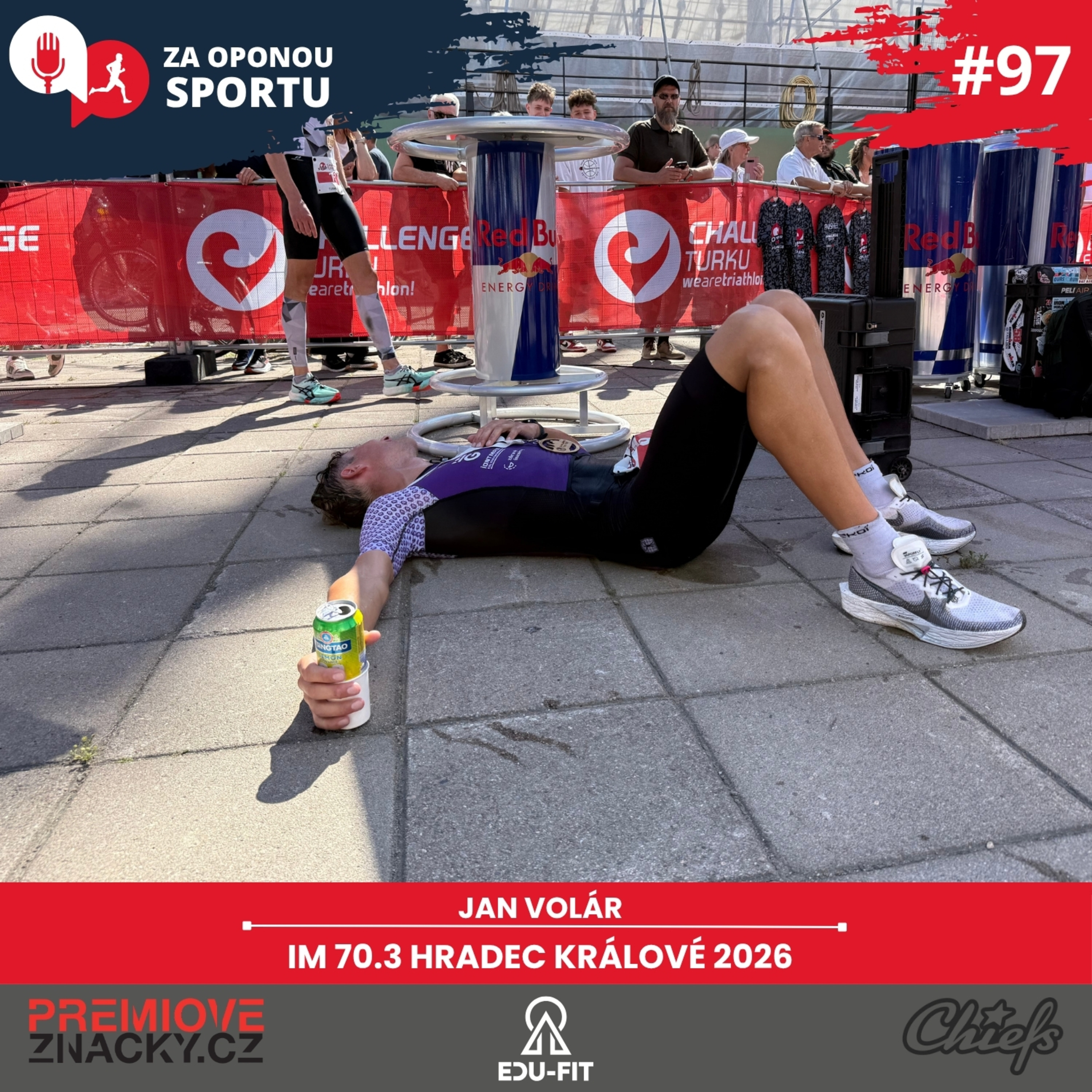 Za oponou sportu #97 - Jan Volár - IM 70.3 Hradec Králové 2026 episode artwork