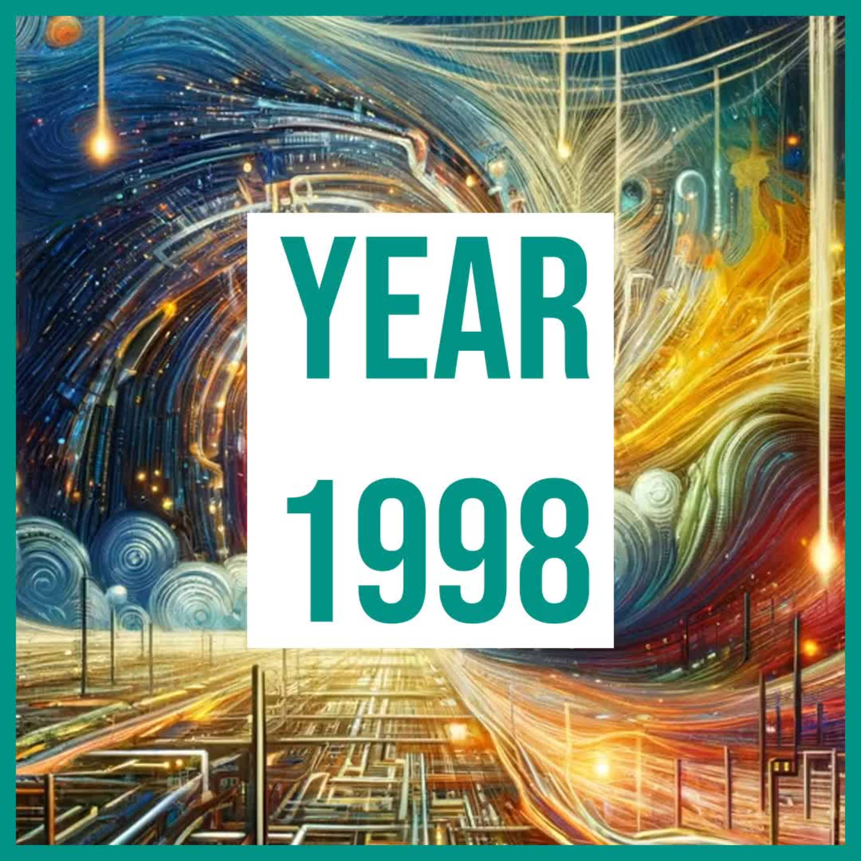 Year 1998: Google founded, International Space Station agreements, and Winter Olympics episode artwork