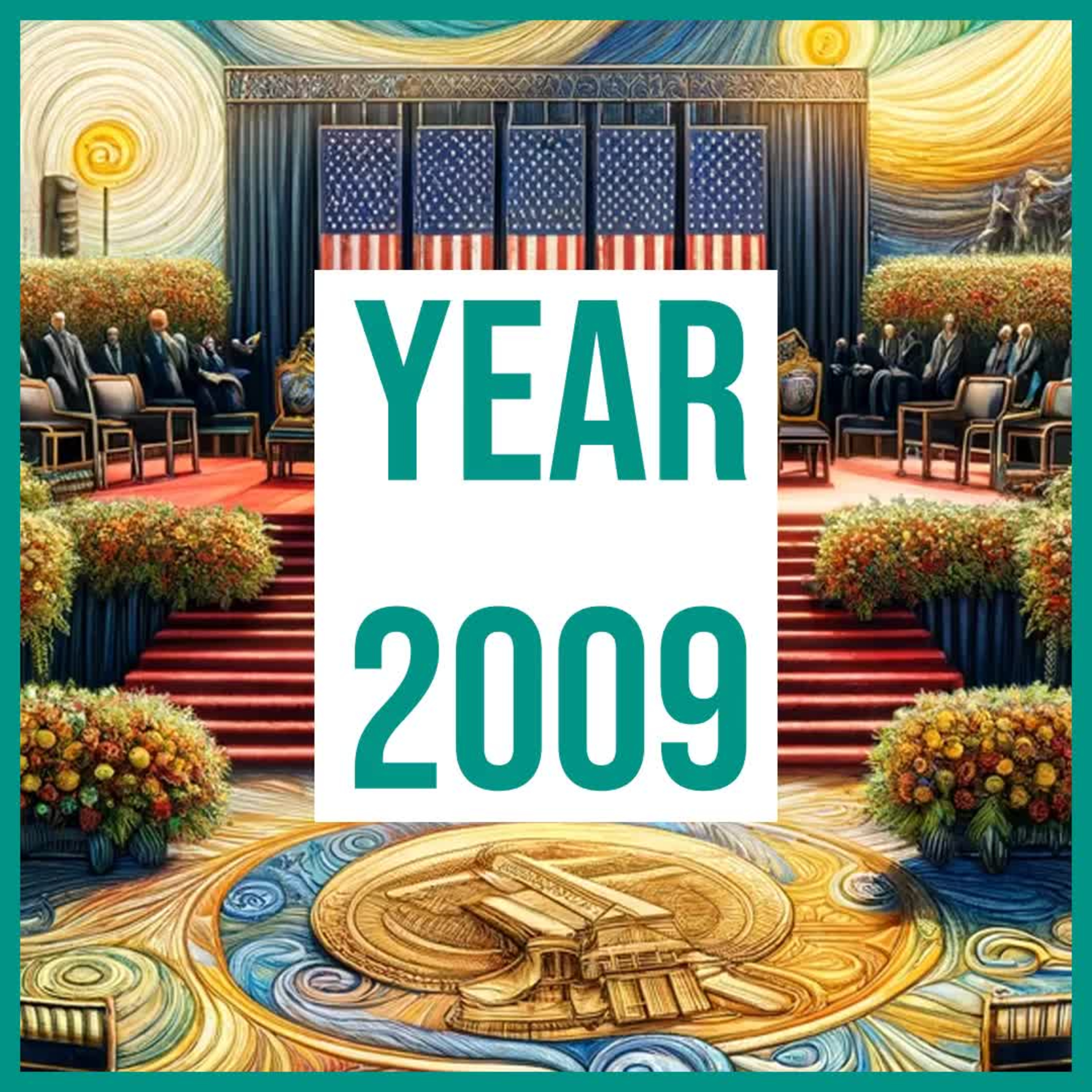 Year 2009: H1N1 Pandemic, Inauguration of Barack Obama, and Financial Crisis episode artwork