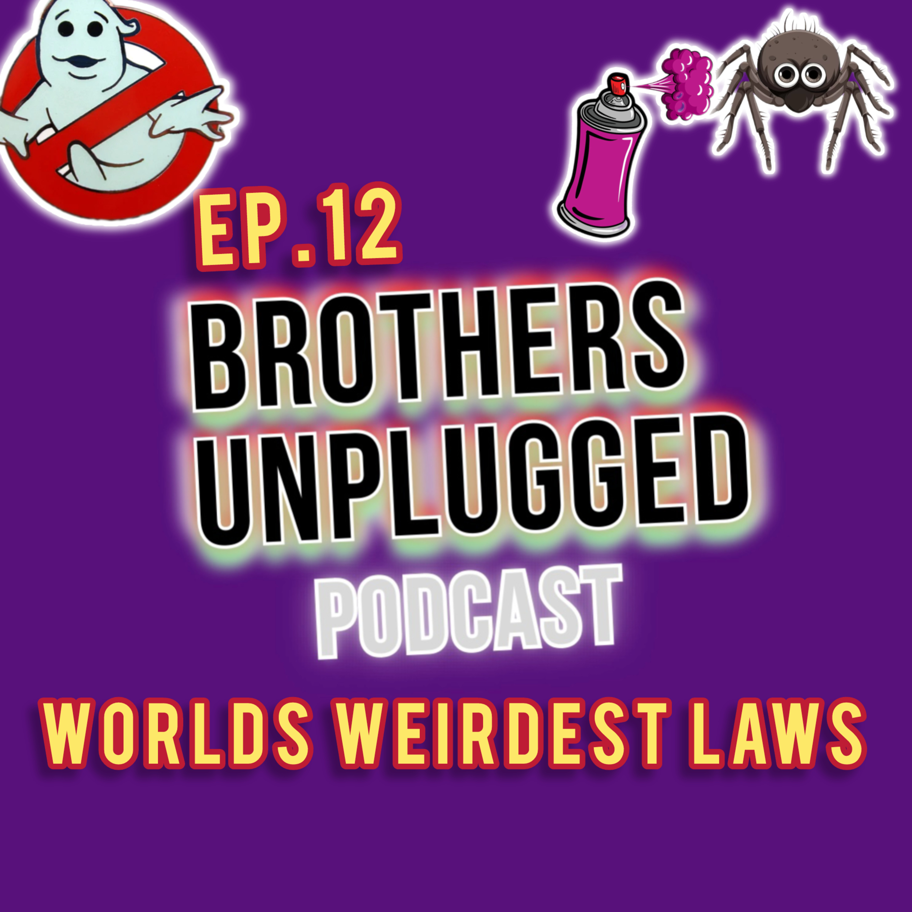 EP.12 Worlds weirdest laws! *SURPRISE GUEST* (not kermit) episode artwork