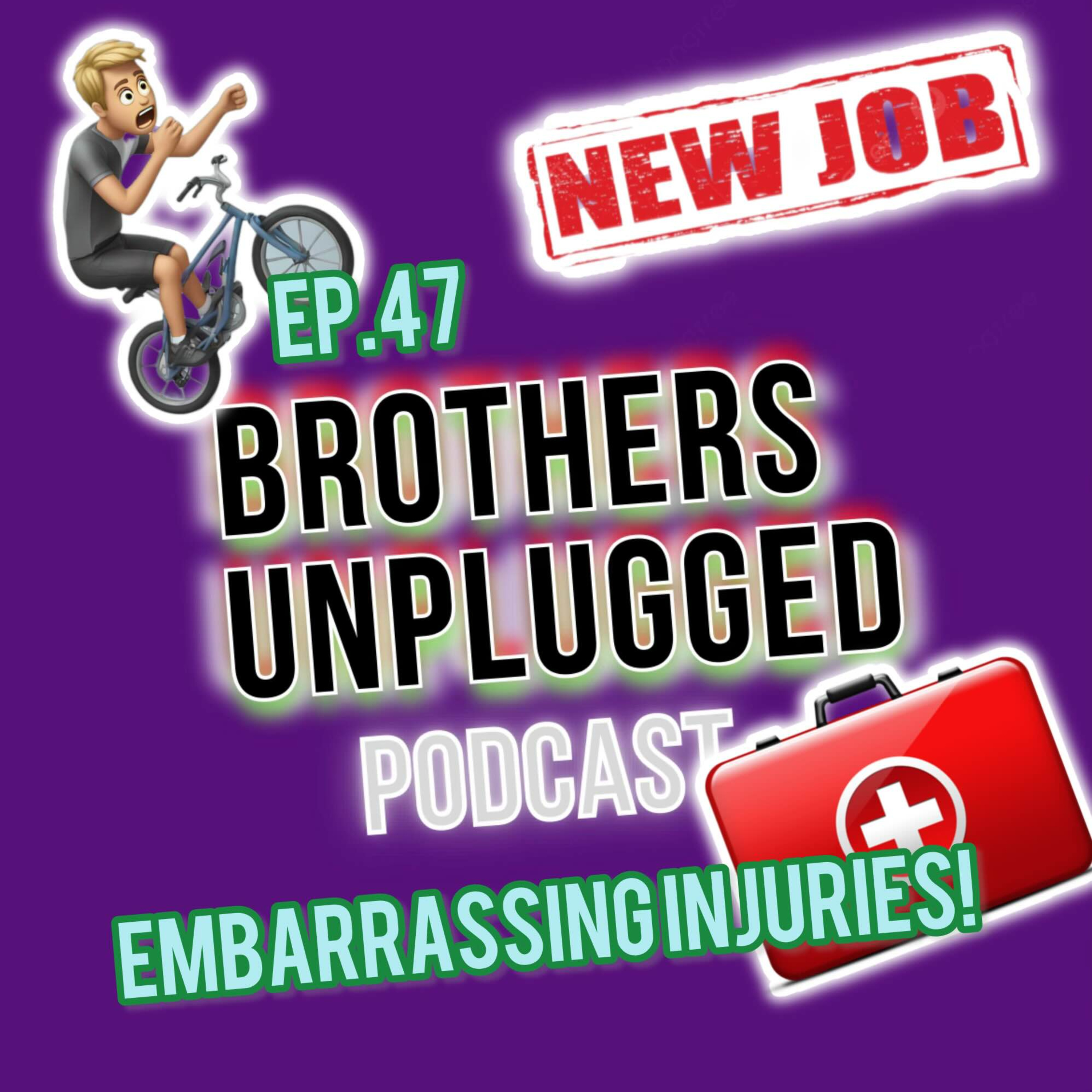 EP.47 EMBARRASSING INJURIES! episode artwork