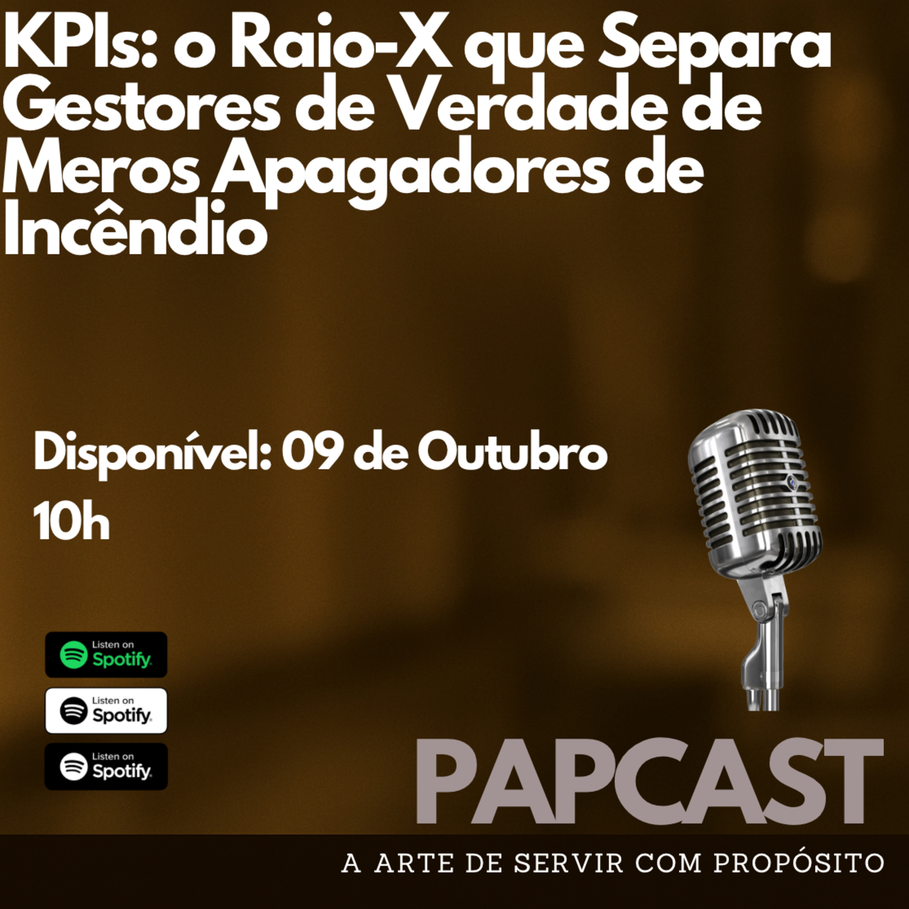 KPIs: o Raio-X que Separa Gestores de Verdade de Meros Apagadores de Incêndio episode artwork