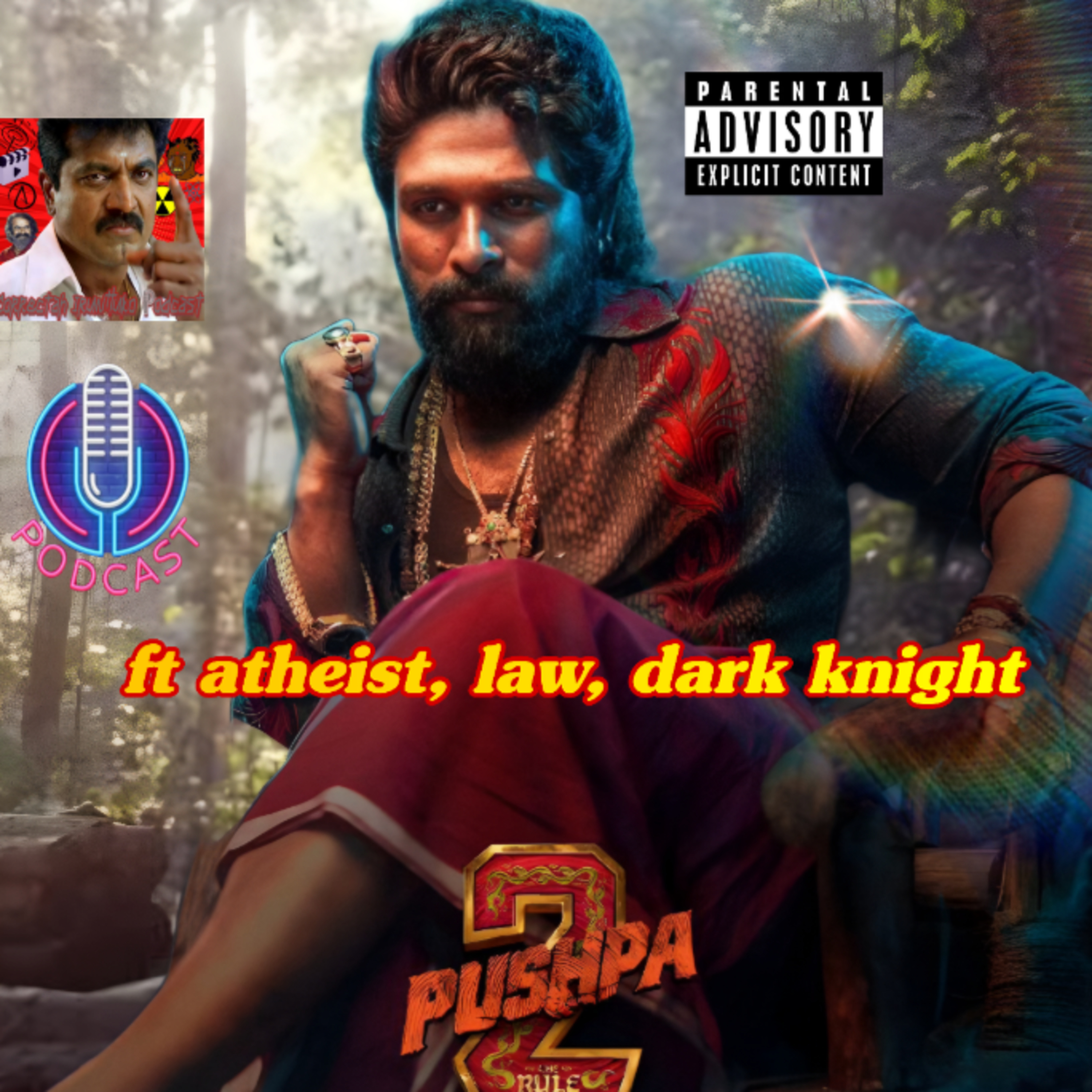 pushpa 2 the rule roast /discussion -ft atheist -law-dark knight.
