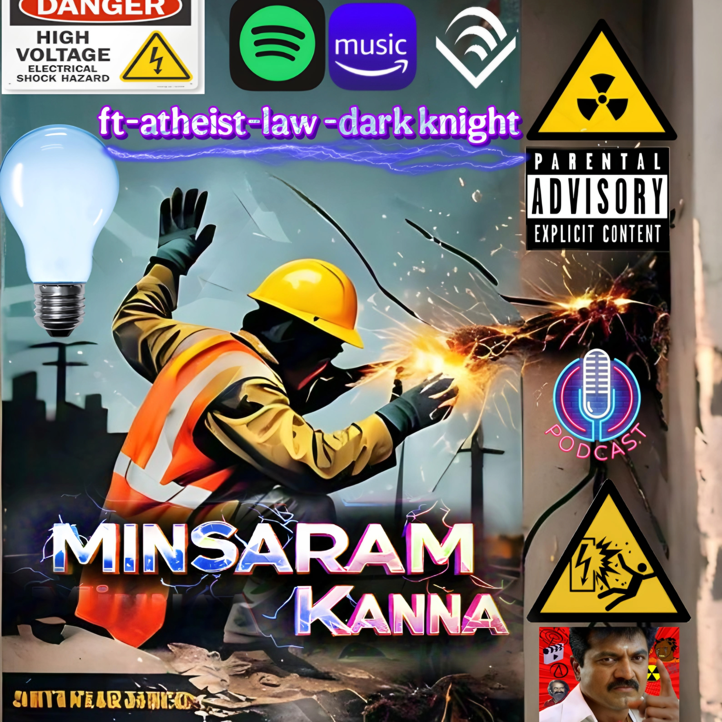 Minsaram kanna -ft atheist -law-dark knight