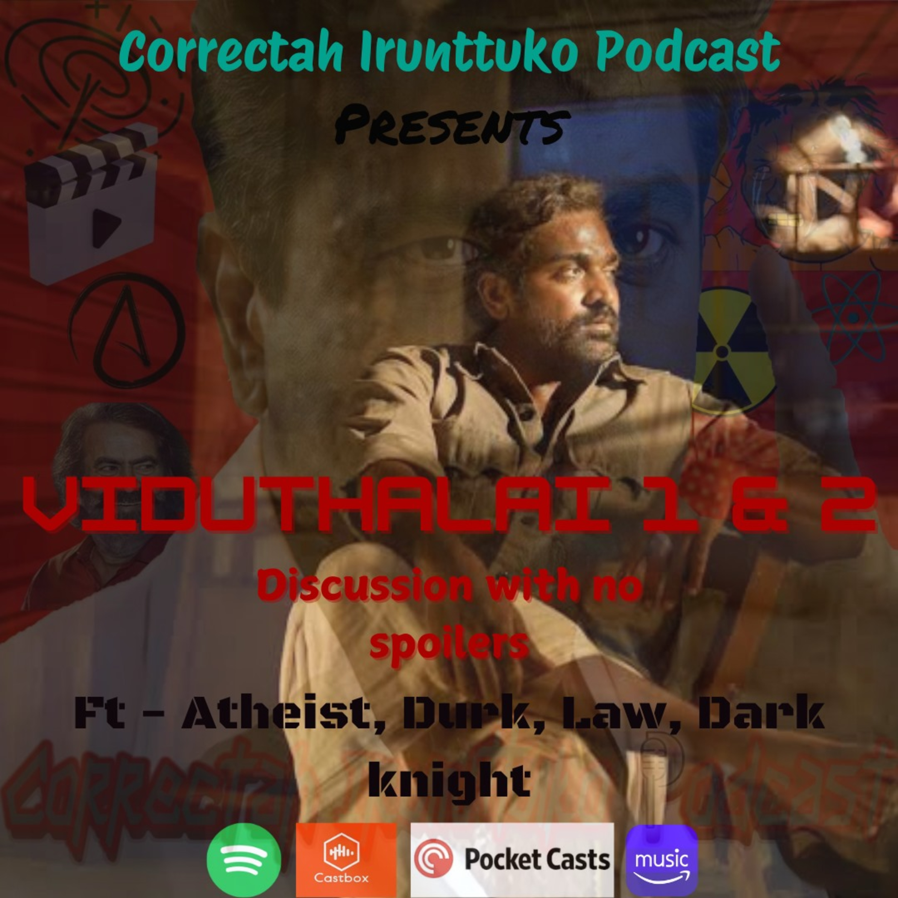 viduthalai and viduthalai 2 heated discussion ft atheist- law- dark knight -durk