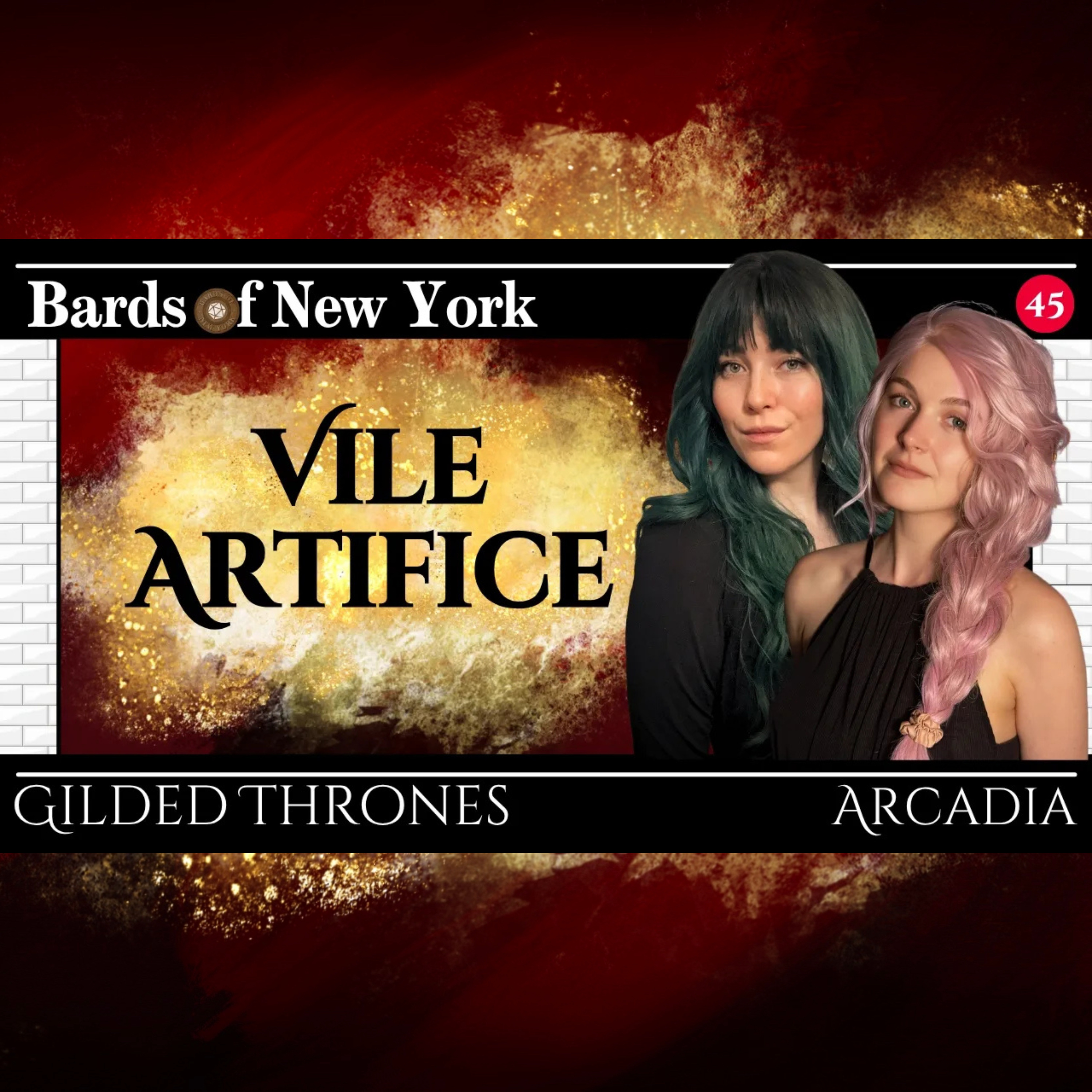 Episode 45: Vile Artifice | Gilded Thrones episode artwork