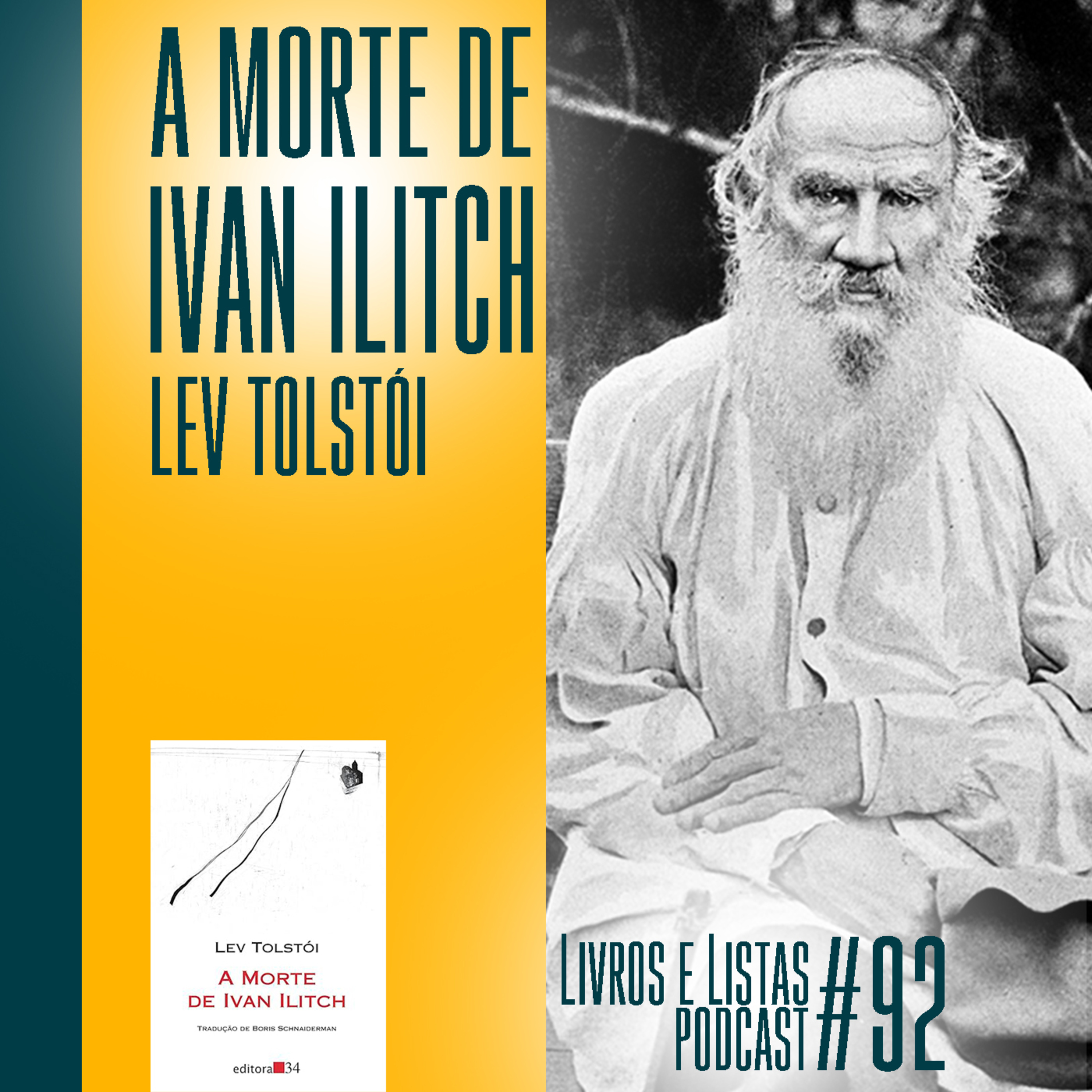 A morte de Ivan Ilitch, de Lev Tolstói / Livros e Listas #92 episode artwork