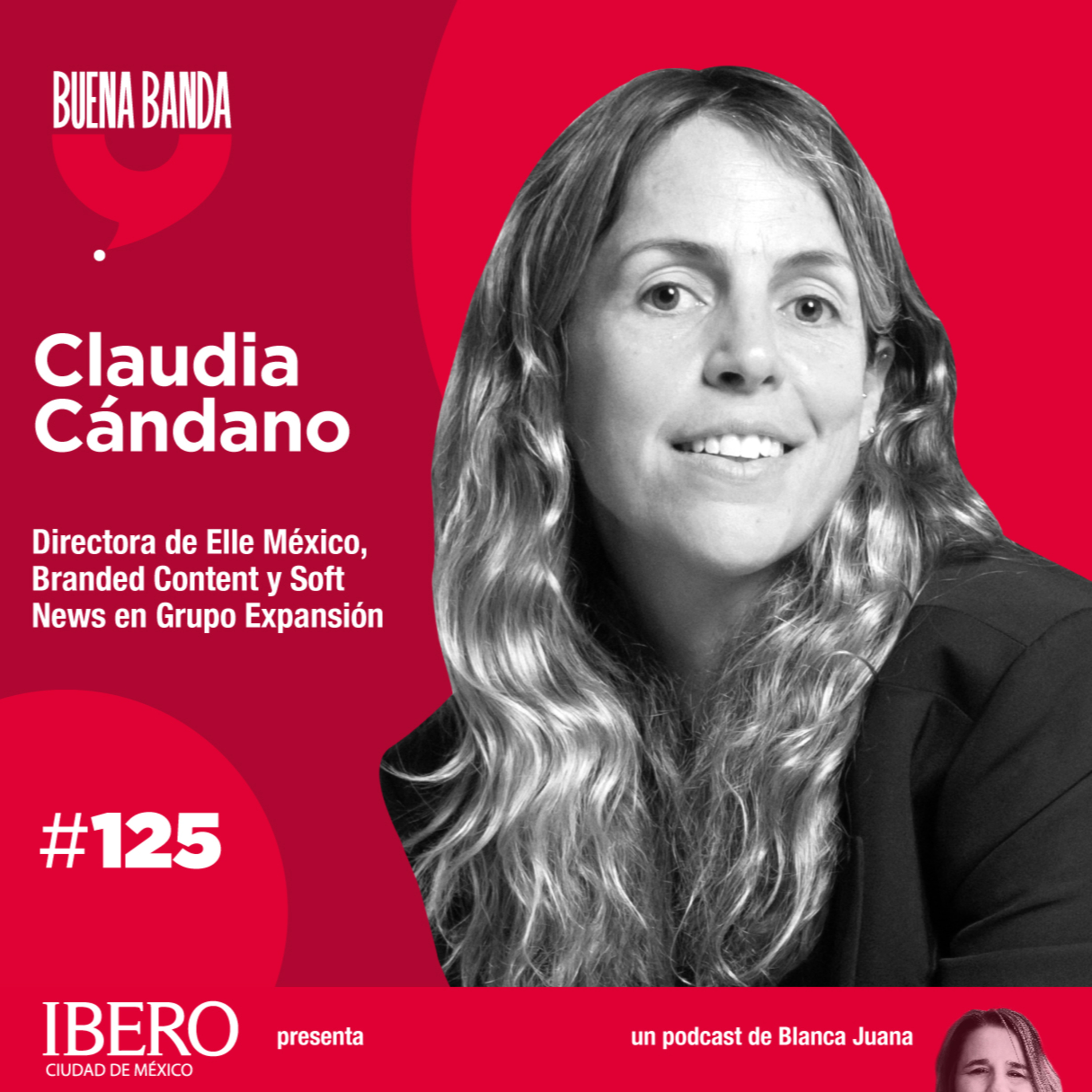 125. Glamour sin ruta clara. CLAUDIA CÁNDANO episode artwork