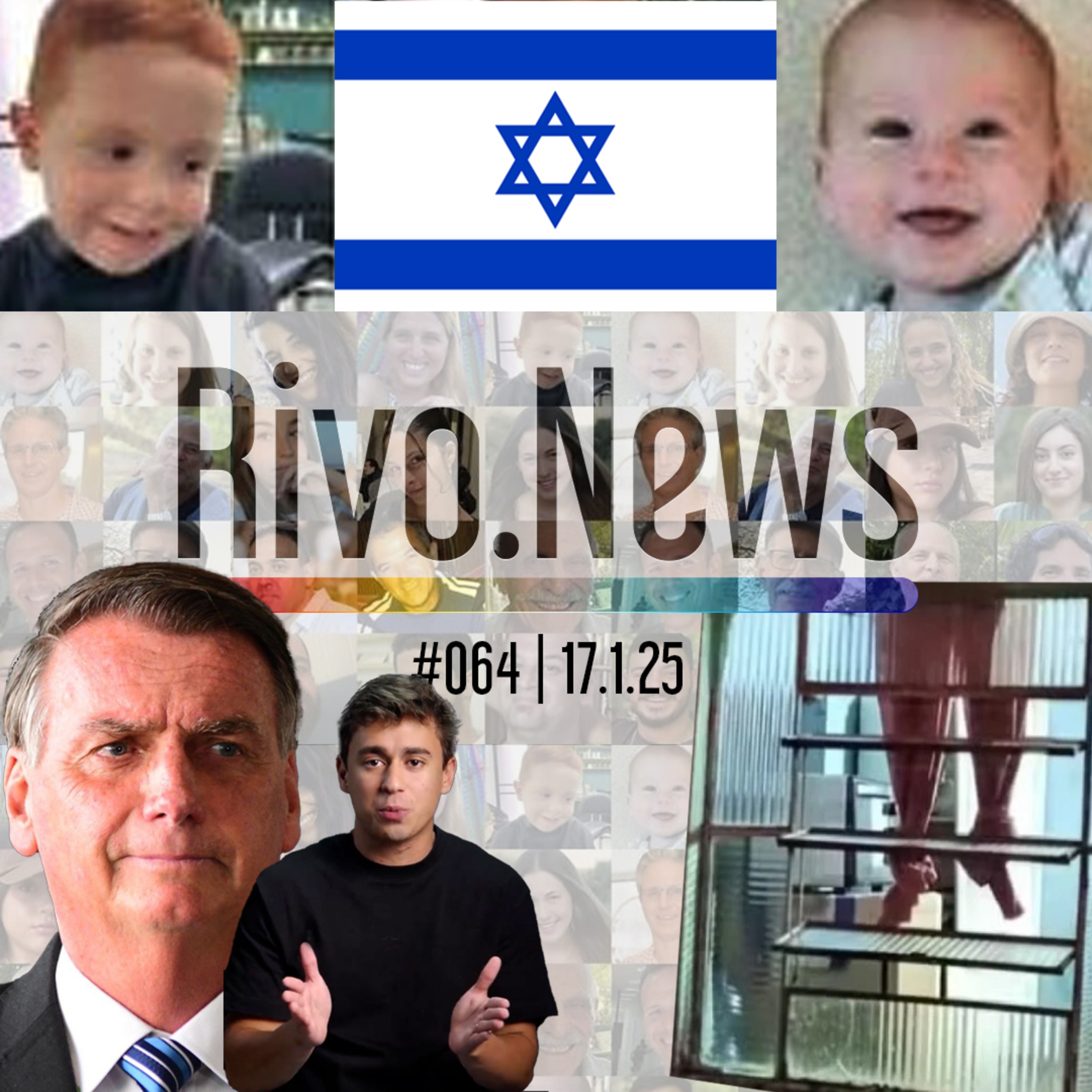 VÍDEO DO NIKOLAS, CESSAR-FOGO NA GUERRA, BOLSONARO NEGADO E CORTINA DO MEDO | RivoNews #064 - 17/01