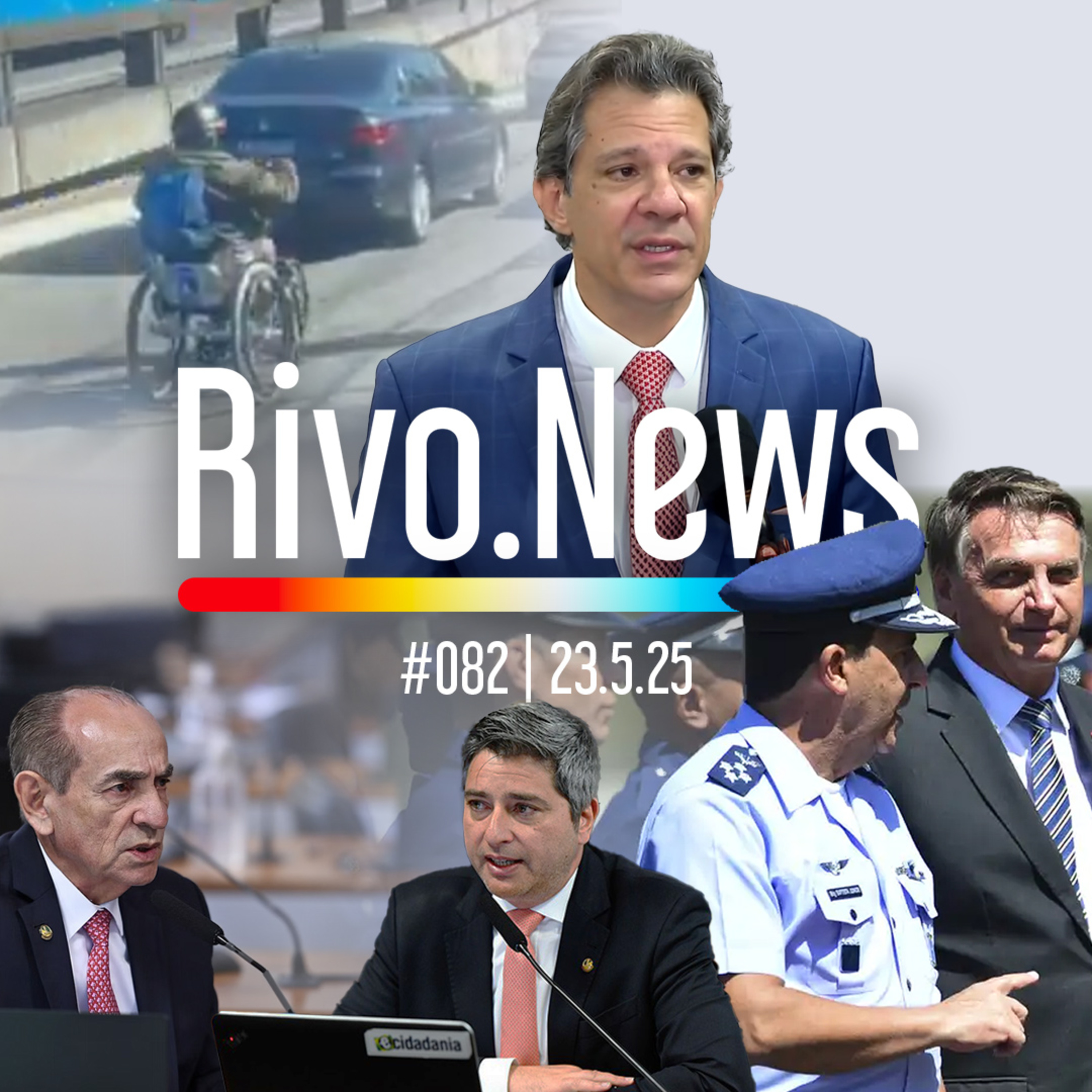 FIM DA REELEIÇÃO, CORTE NO ORÇAMENTO, AERONÁUTICA NO GOLPE E MARIO KART REAL | RivoNews #082 - 23/05 episode artwork