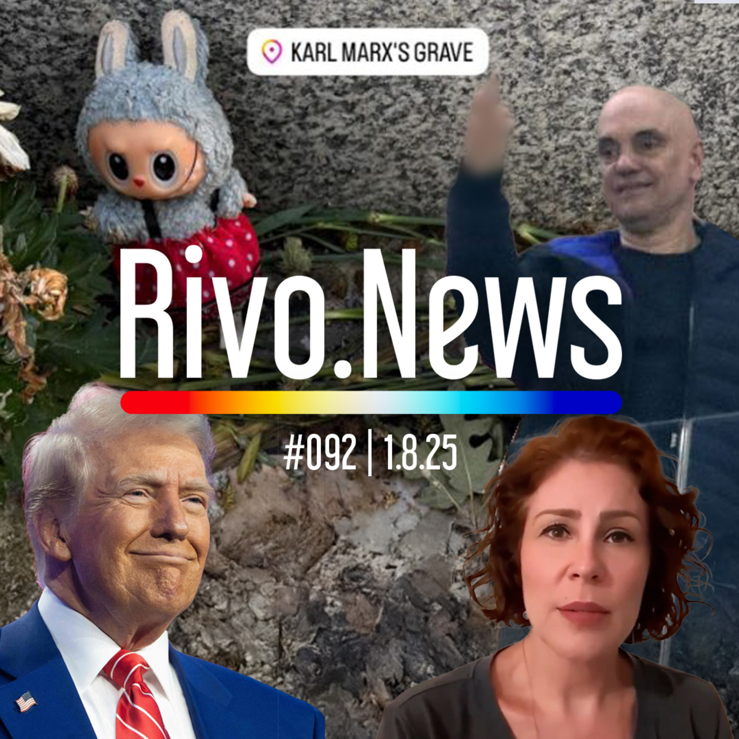 MAGNITSKY CONTRA MORAES, INÍCIO DA TAXAÇÃO, ZAMBELLI PRESA E TÚMULO DO MARX | RivoNews #092 - 01/08