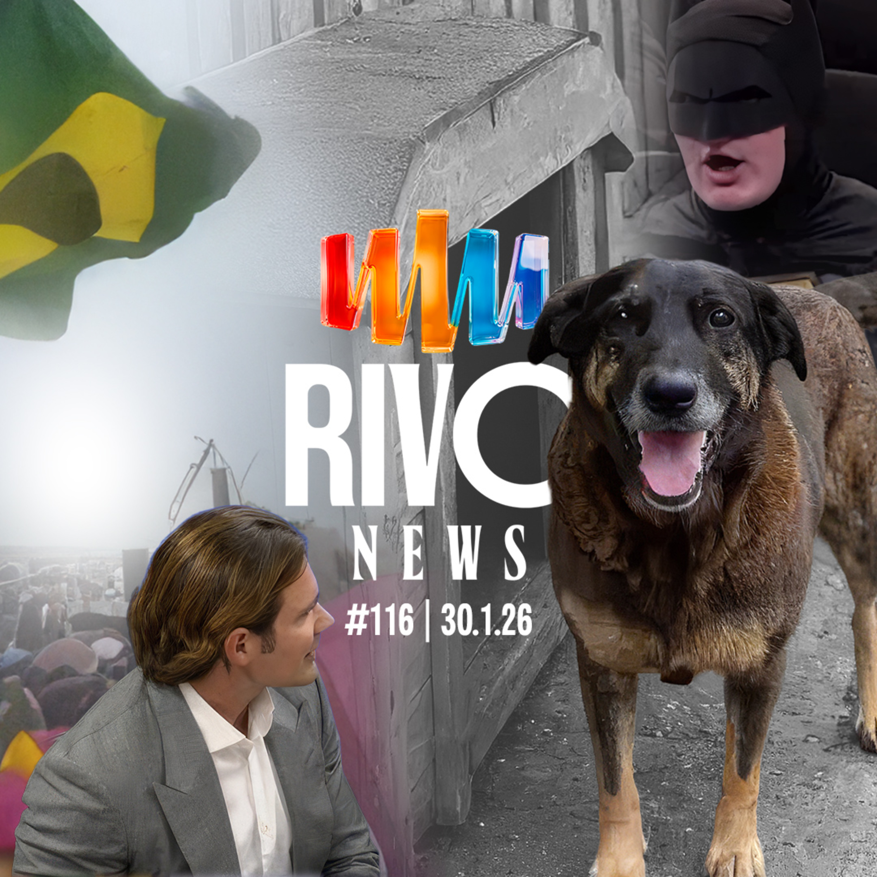 MAIS BOMBAS NO MASTER, CASO ORELHA, RAIO NA PASSEATA E PROTESTO DO BATMAN | RivoNews #116 - 30/01 episode artwork