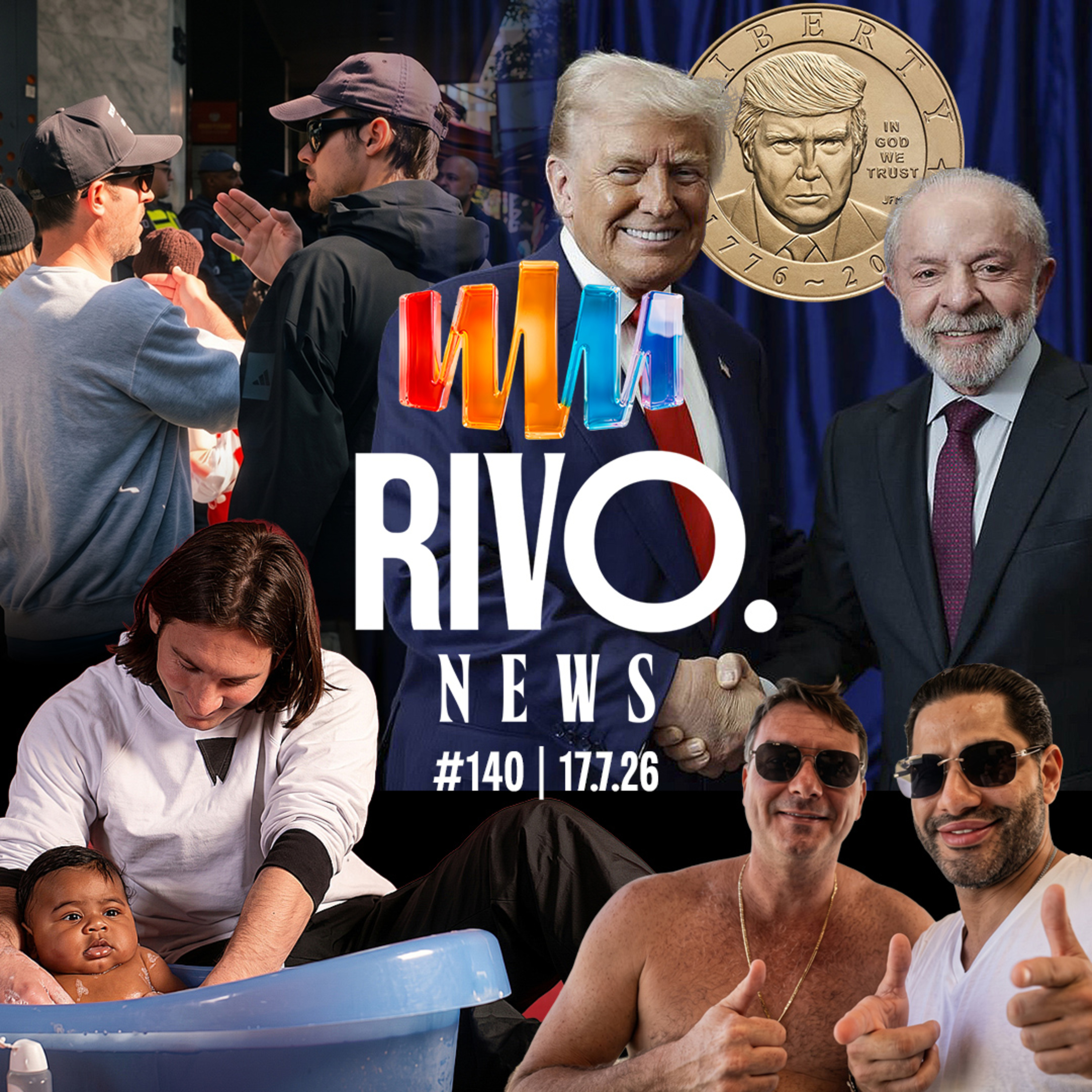 FOTO DE FLÁVIO E SICÁRIO, NOVO TARIFAÇO, FINAL DA COPA E HARRY STYLES EM SP | RivoNews #140 - 17/07 episode artwork