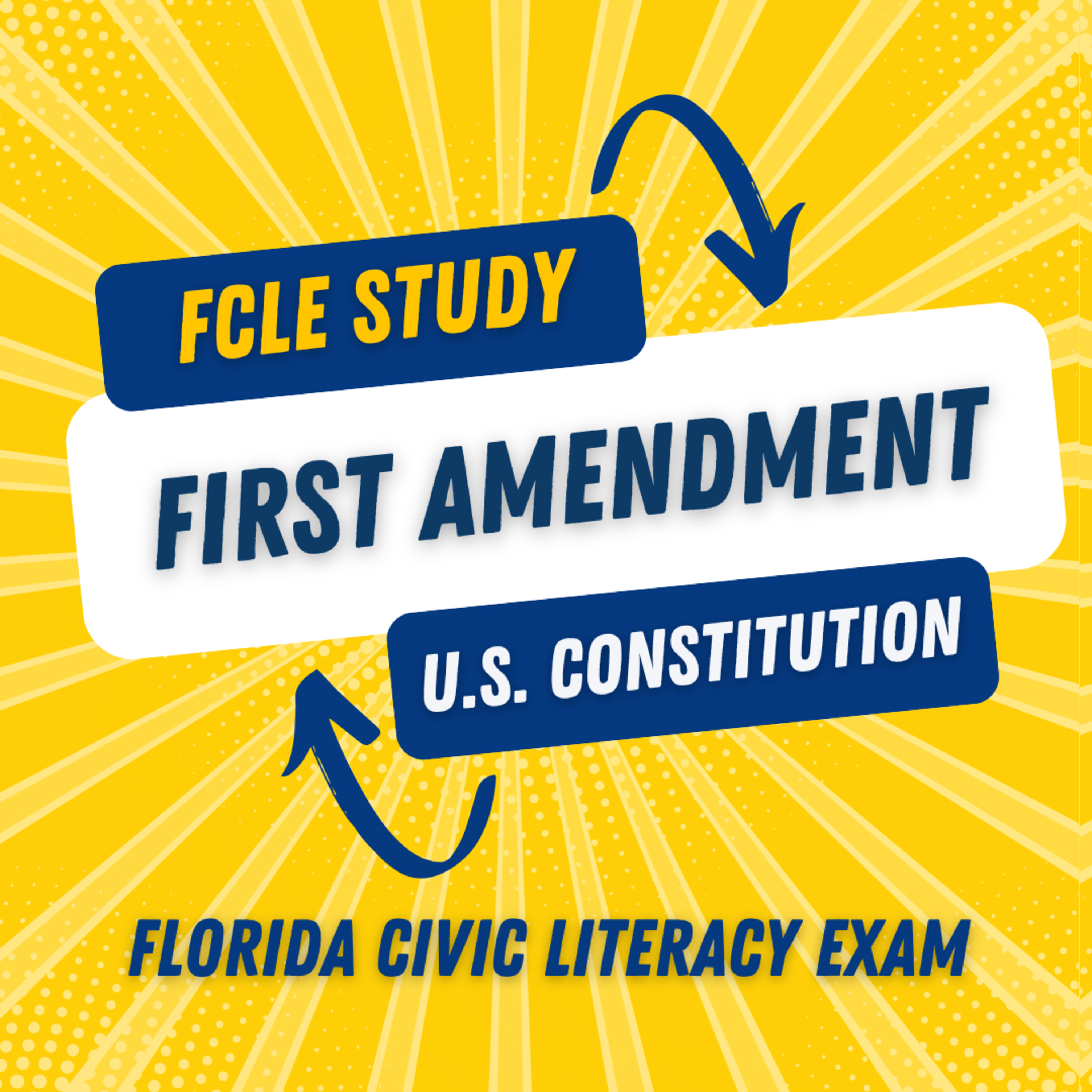 Florida Civic Literacy Exam | FCLE | First Amendment Review #civicstest #fcle