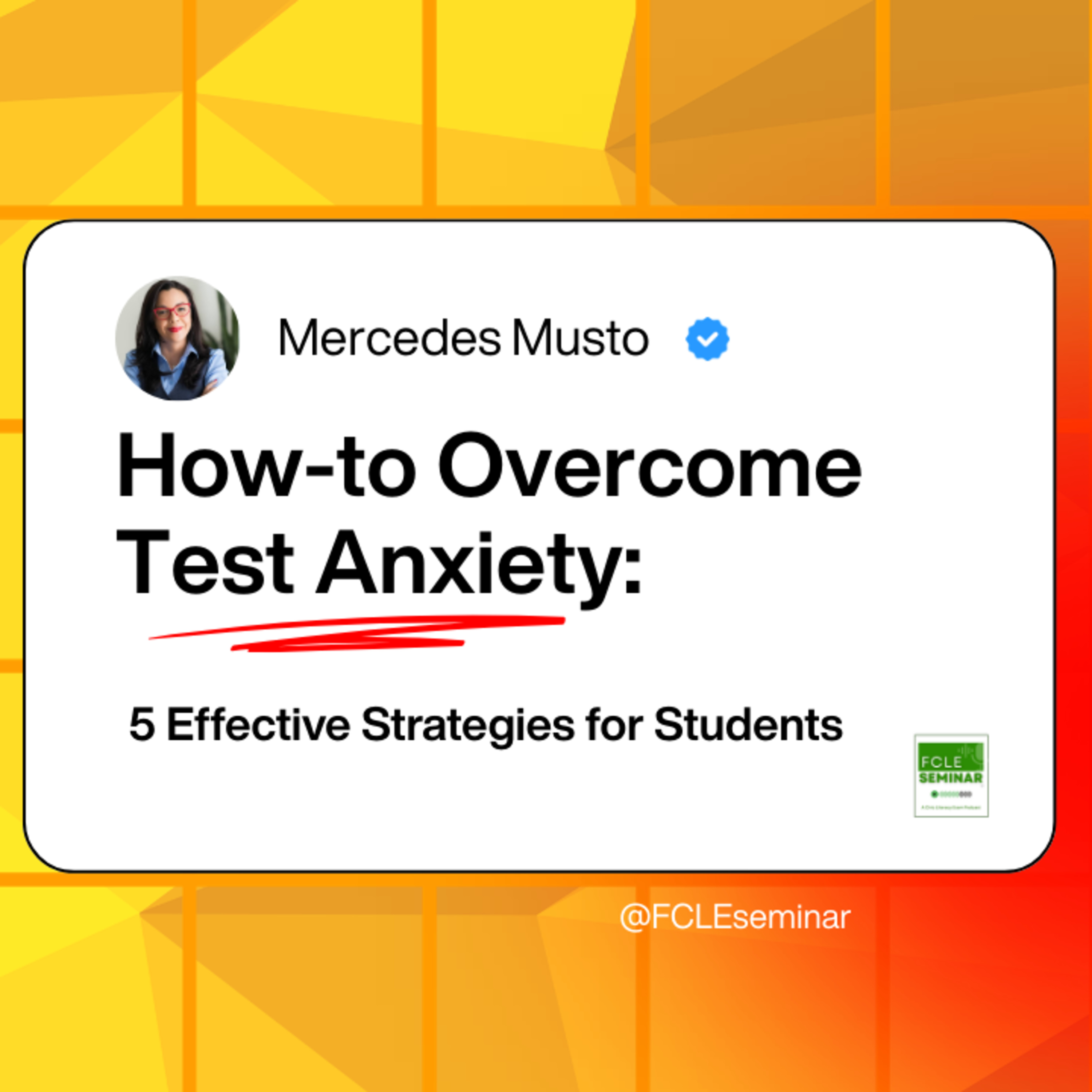 How-to Overcome Test Anxiety: 5 Effective Strategies for Students #testanxiety