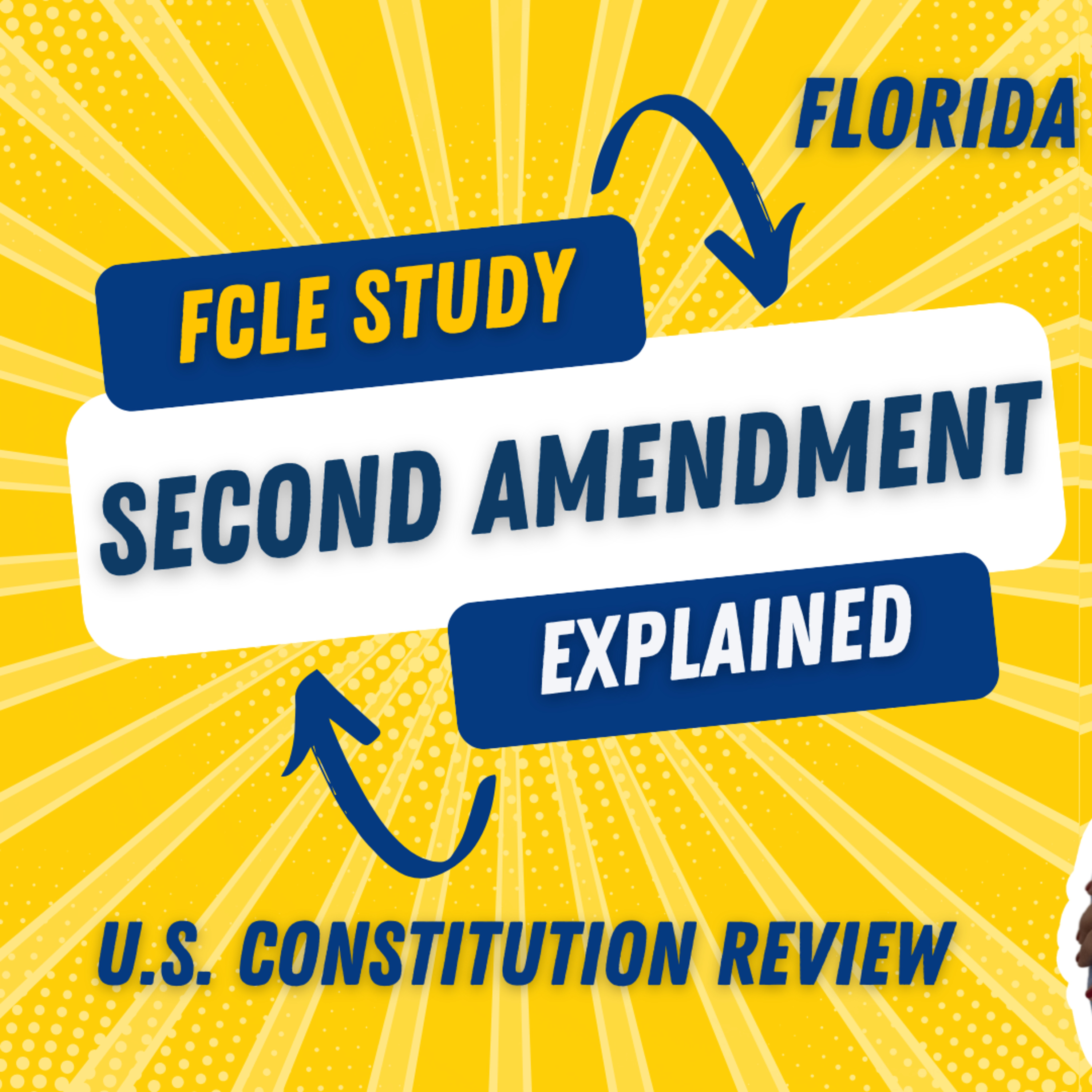 The Second Amendment Explained | Right to Bear Arms | FCLE Study Guide:#fcle #civics episode artwork